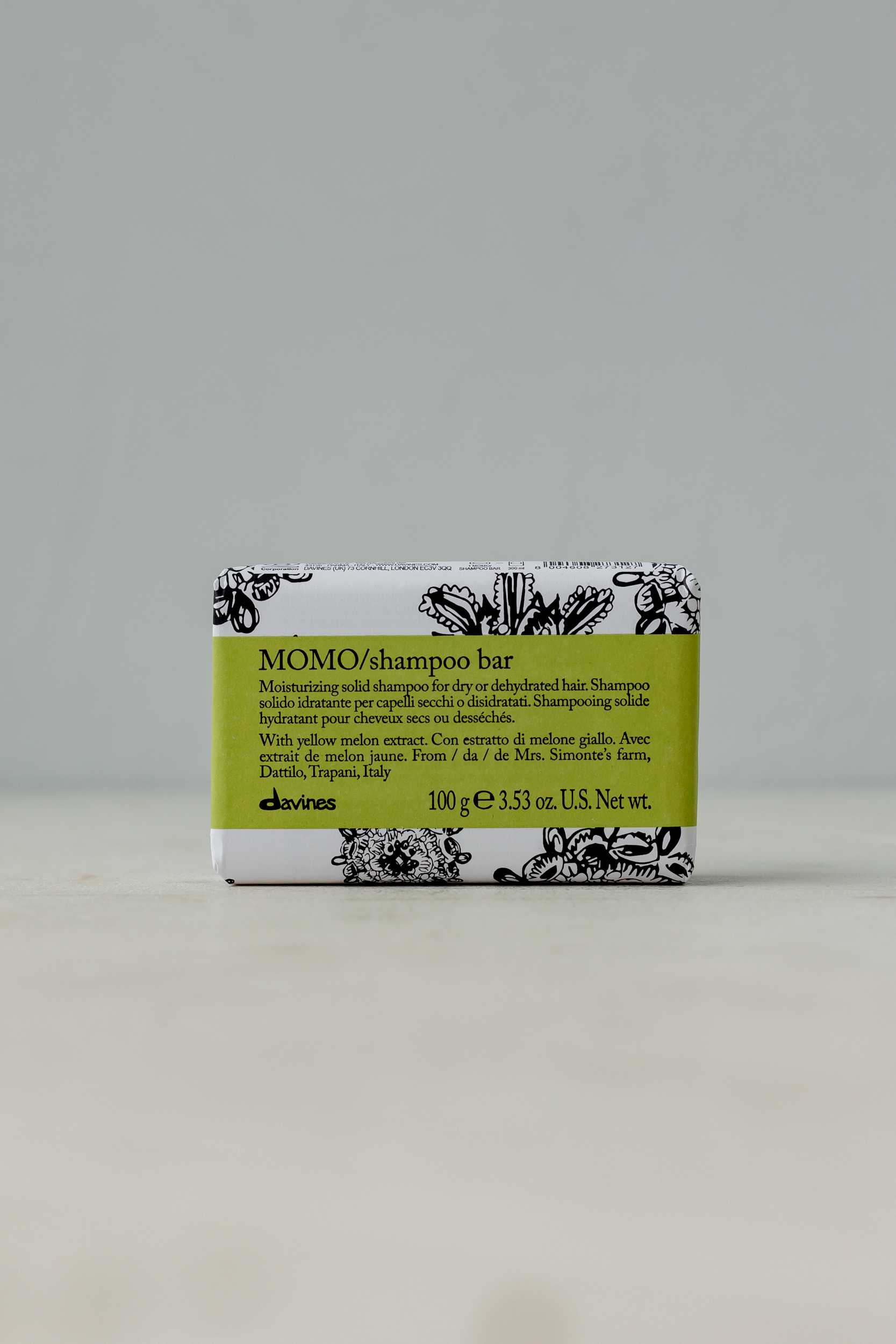 BU// Твёрдый шампунь для глубокого увлажнения волос DAVINES MOMO Shampoo Bar 100g
BU// Твёрдый шампунь для глубокого увлажнения волос DAVINES MOMO Shampoo Bar 100g