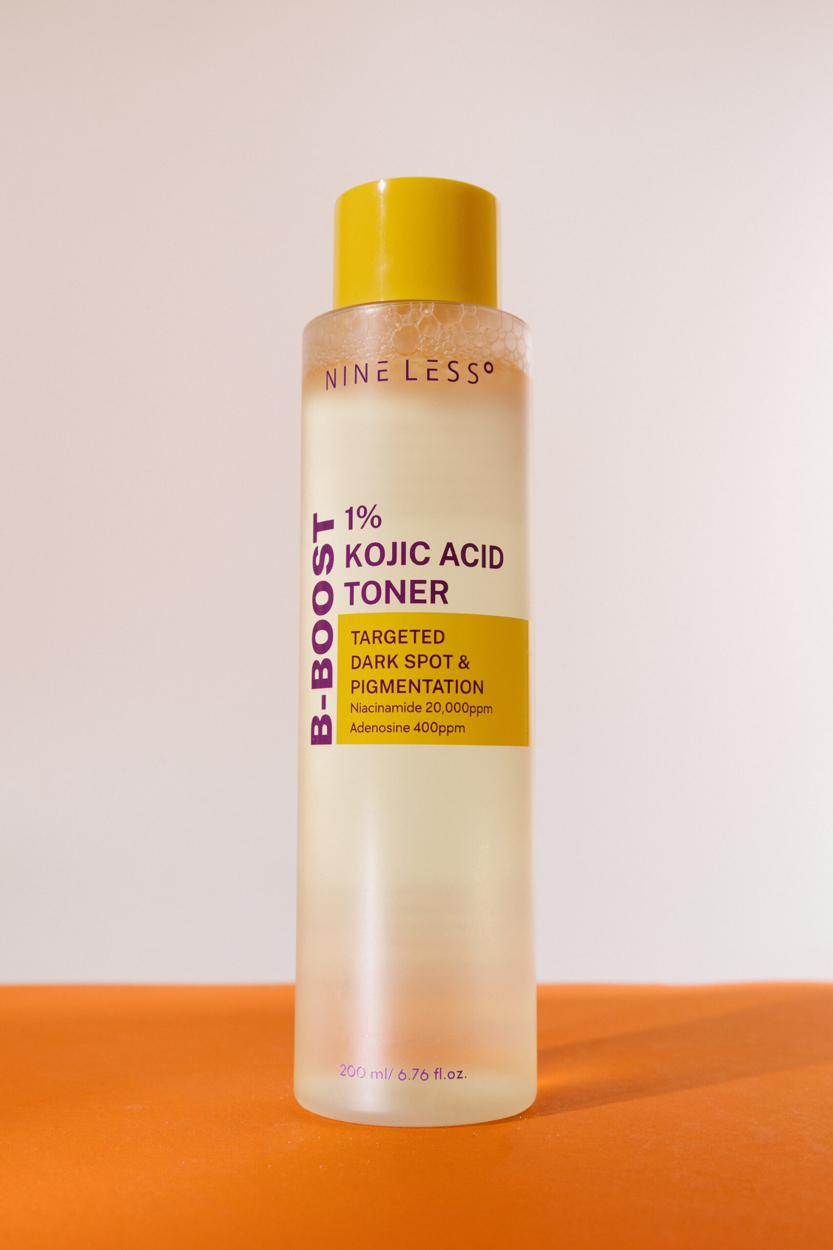Тонер для сияния кожи с койевой кислотой NINE LESS B-Boost 1% Kojic Acid Toner 200ml
Тонер для сияния кожи с койевой кислотой NINE LESS B-Boost 1% Kojic Acid Toner 200ml