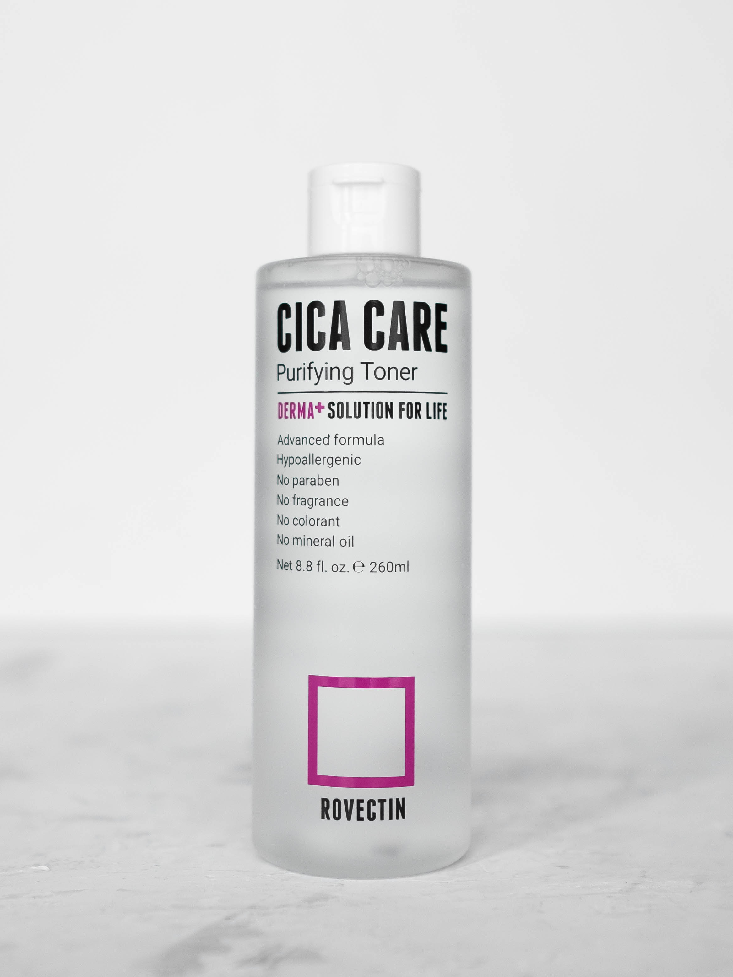 Тонер с центеллой ROVECTIN Skin Essentials Cica Care Purifying Toner 260ml - фото 1