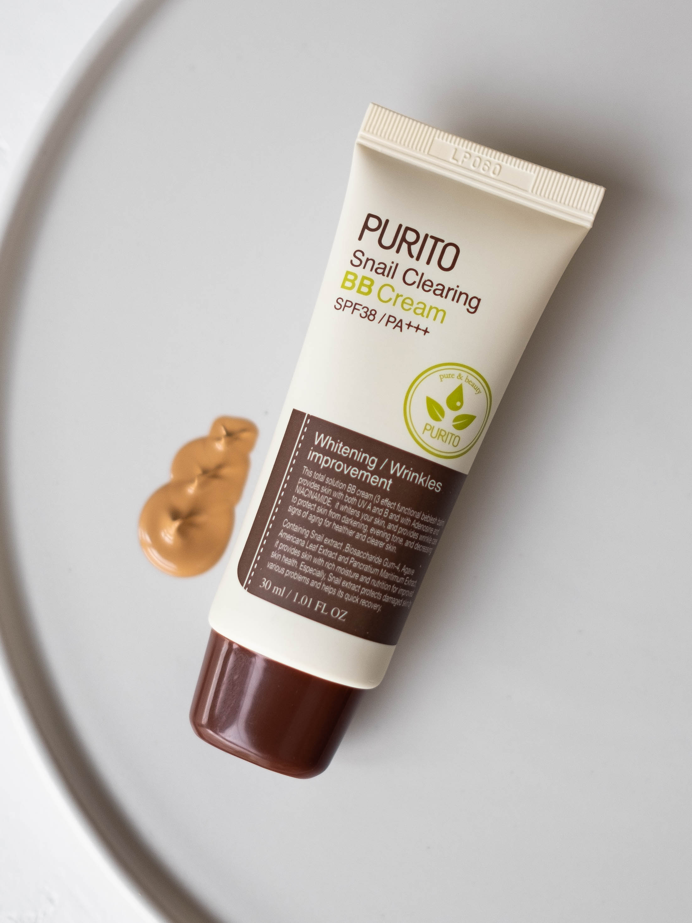 purito snail clearing bb cream