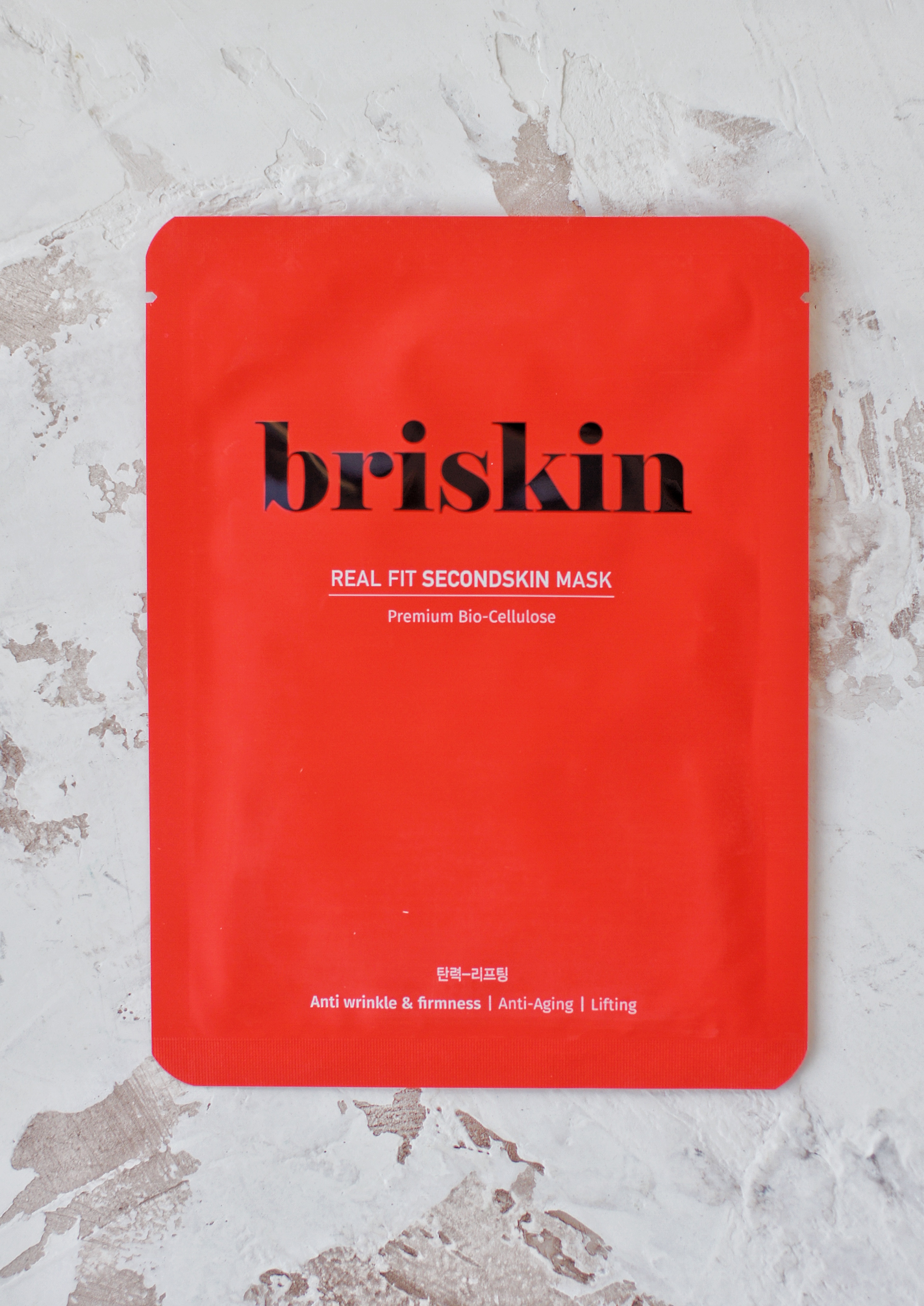 Briskin Real Fit Second Skin Mask - Anti-wrinkle & Firmness 28g