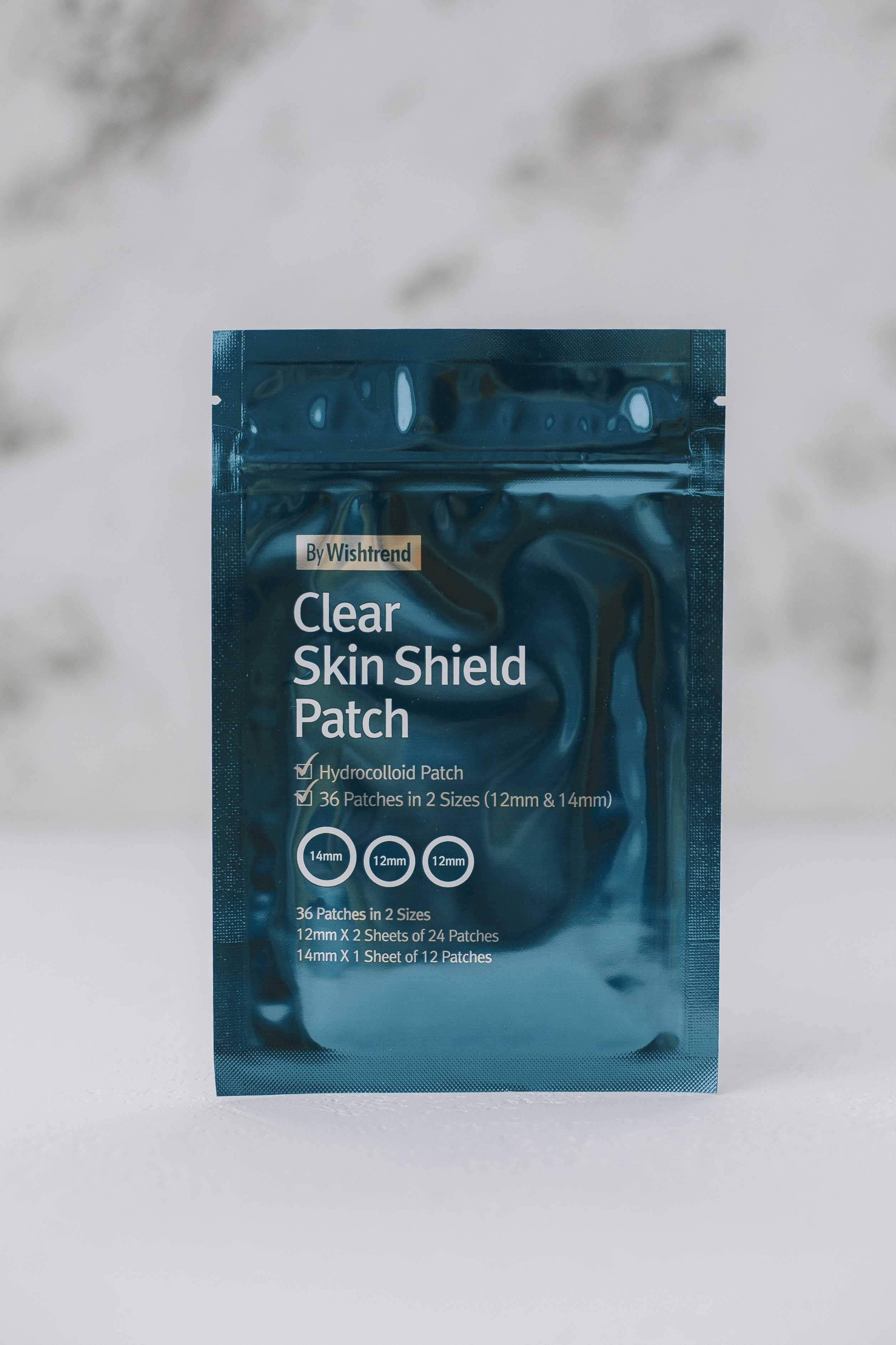 BU// Патчи точечные против высыпаний BY WISHTREND Clear Skin Shield Patch 36 патчей - фото 1