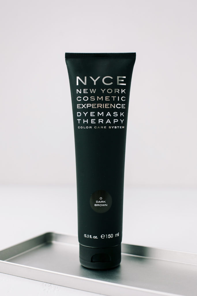 Маска тонирующая NYCE Dye Mask Therapy 0 Dark Brown 150 мл