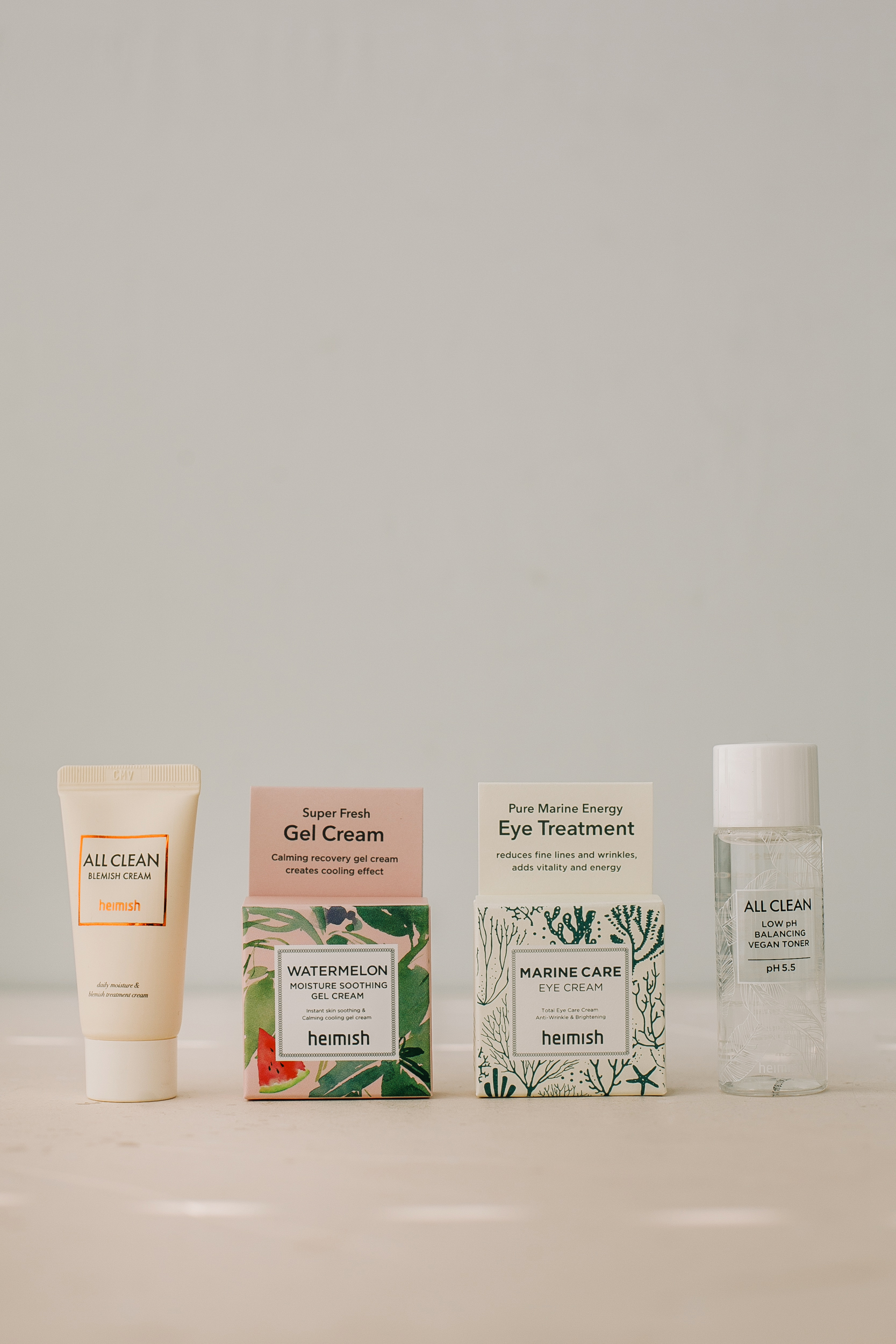 Набор миниатюр для ваших путешествий HEIMISH All Clean Skin Care Kit