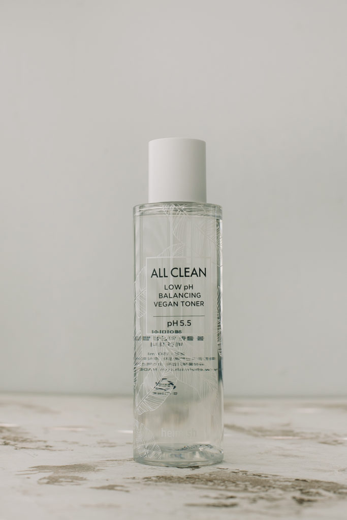 Лёгкий, увлажняющий тонер с pH 5.5, HEIMISH All Clean Low pH Balancing Vegan Toner 150ml