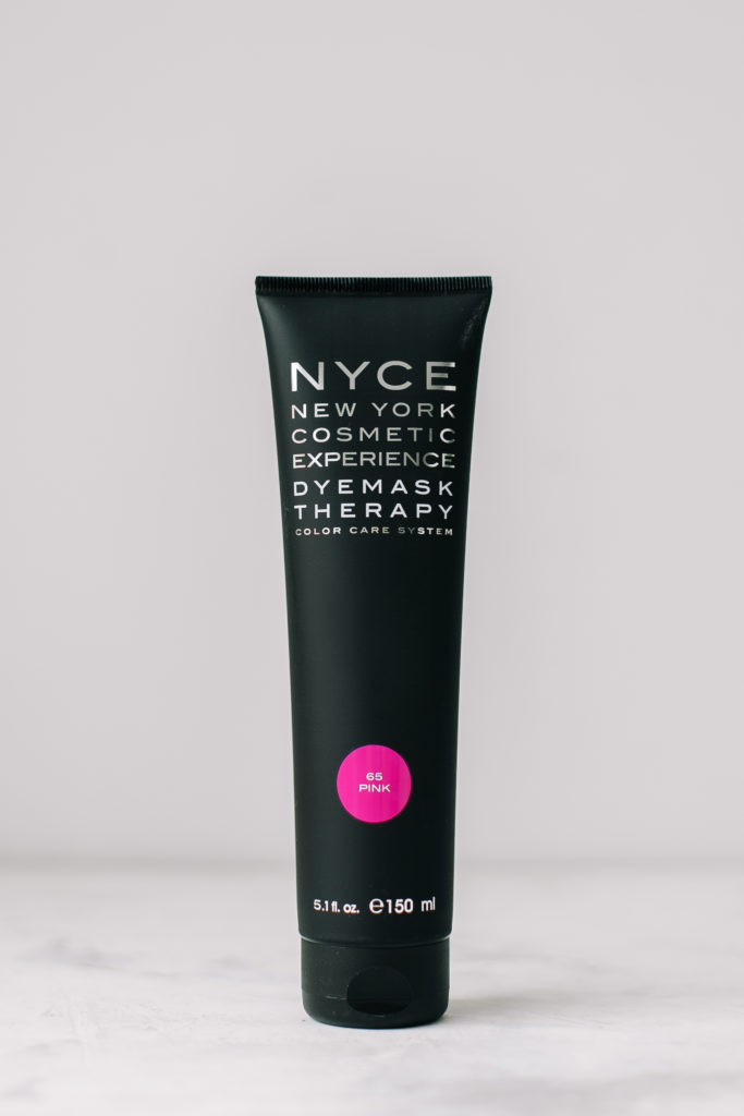 Маска тонирующая NYCE Dye Mask Therapy 65 Pink 150 мл