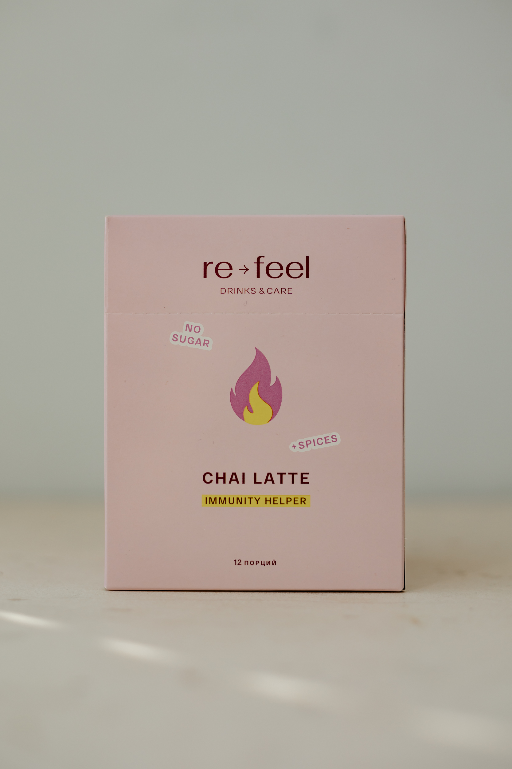 Чай ти латте Re-feel Chai Tea Latte 12 саше