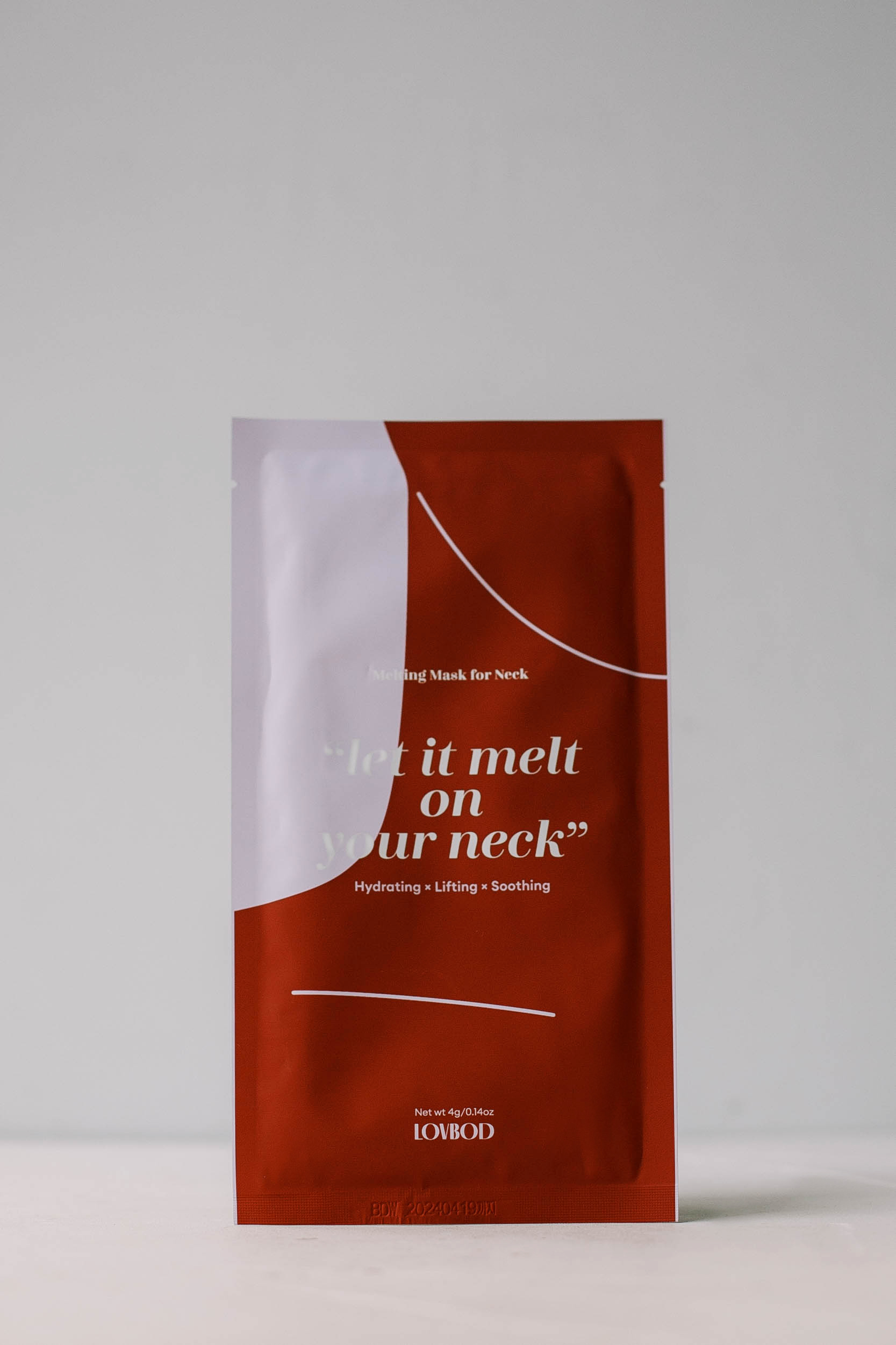 

Антивозрастная маска-патч для шеи Lovbod Melting Mask for Neck 4g