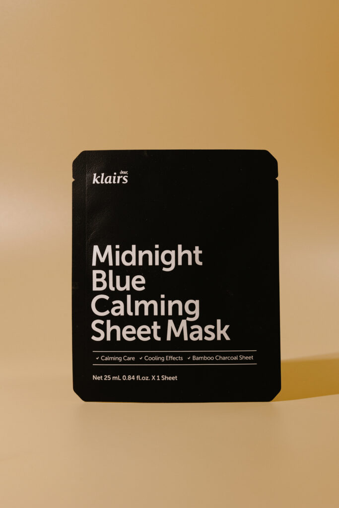 Маска тканевая успокаивающая KLAIRS Midnight Blue Calming Sheet Mask 25ml