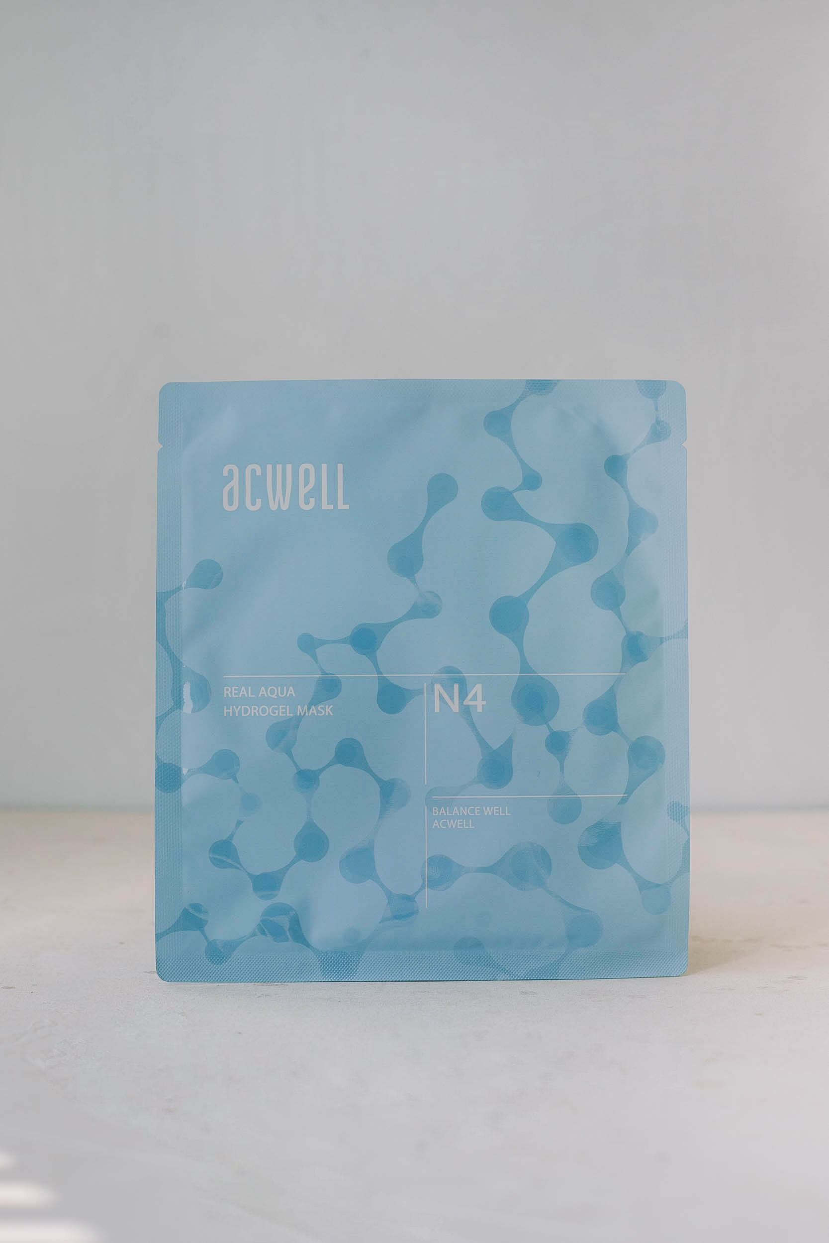 Гидрогелевая экспресс-маска  ACWELL Real Aqua Hydrogel Mask 30g