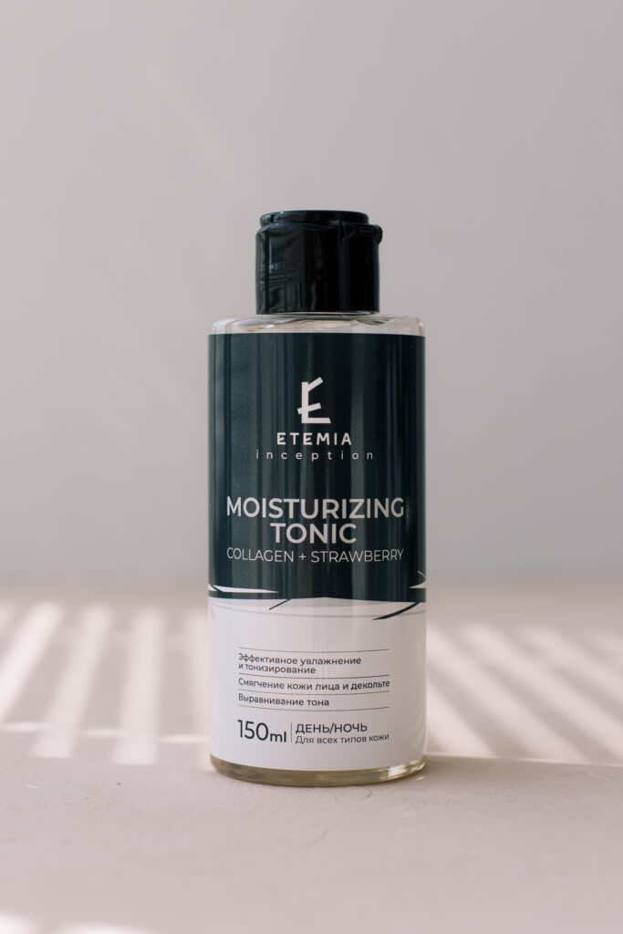 Увлажняющий тоник для лица ETEMIA Moisturizing Tonic Collagen + Strawberry 150 ml