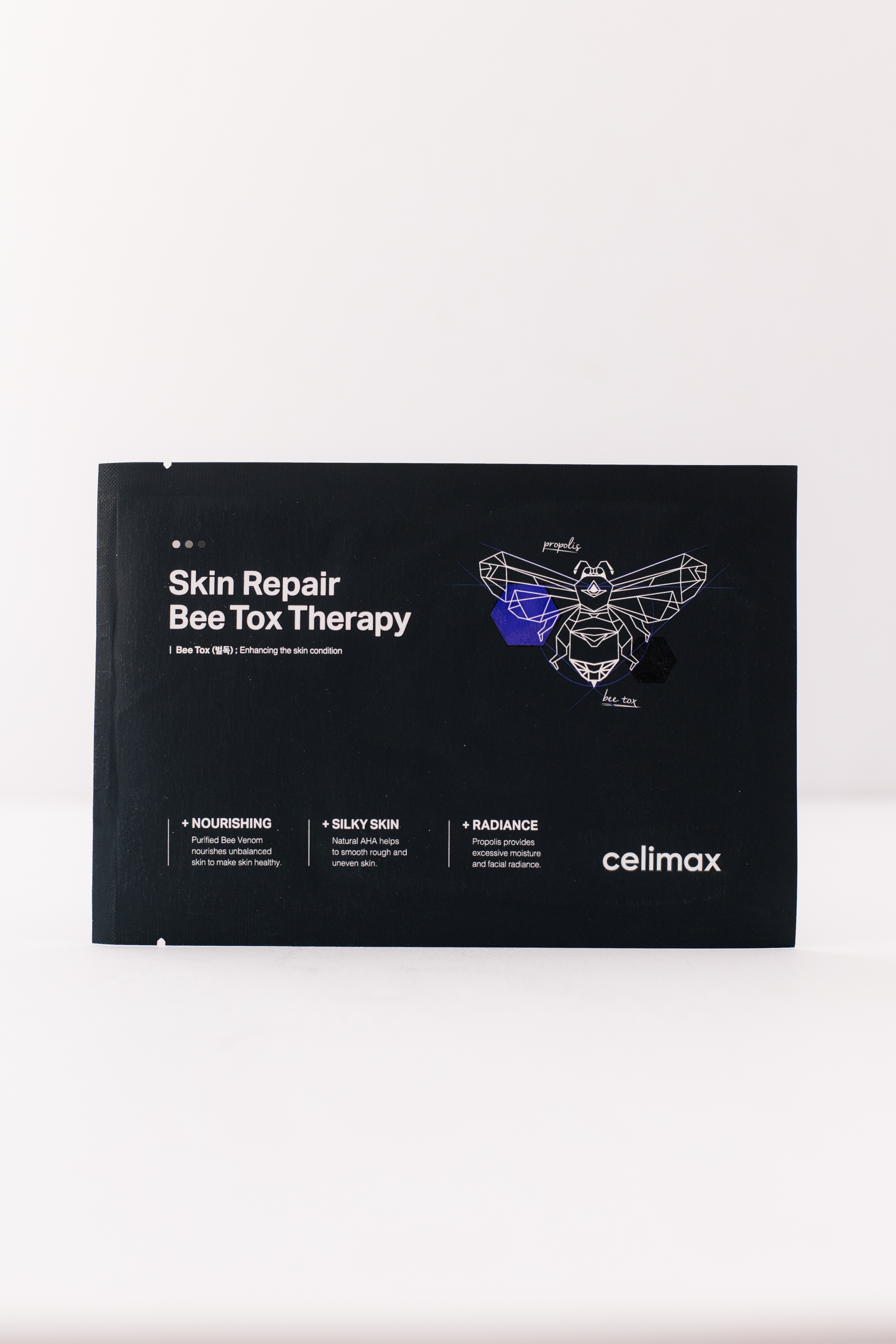 Восстанавливающая тканевая маска с прополисом и пчелиным ядом Celimax Skin Repair Bee Tox Therapy Mask 25ml