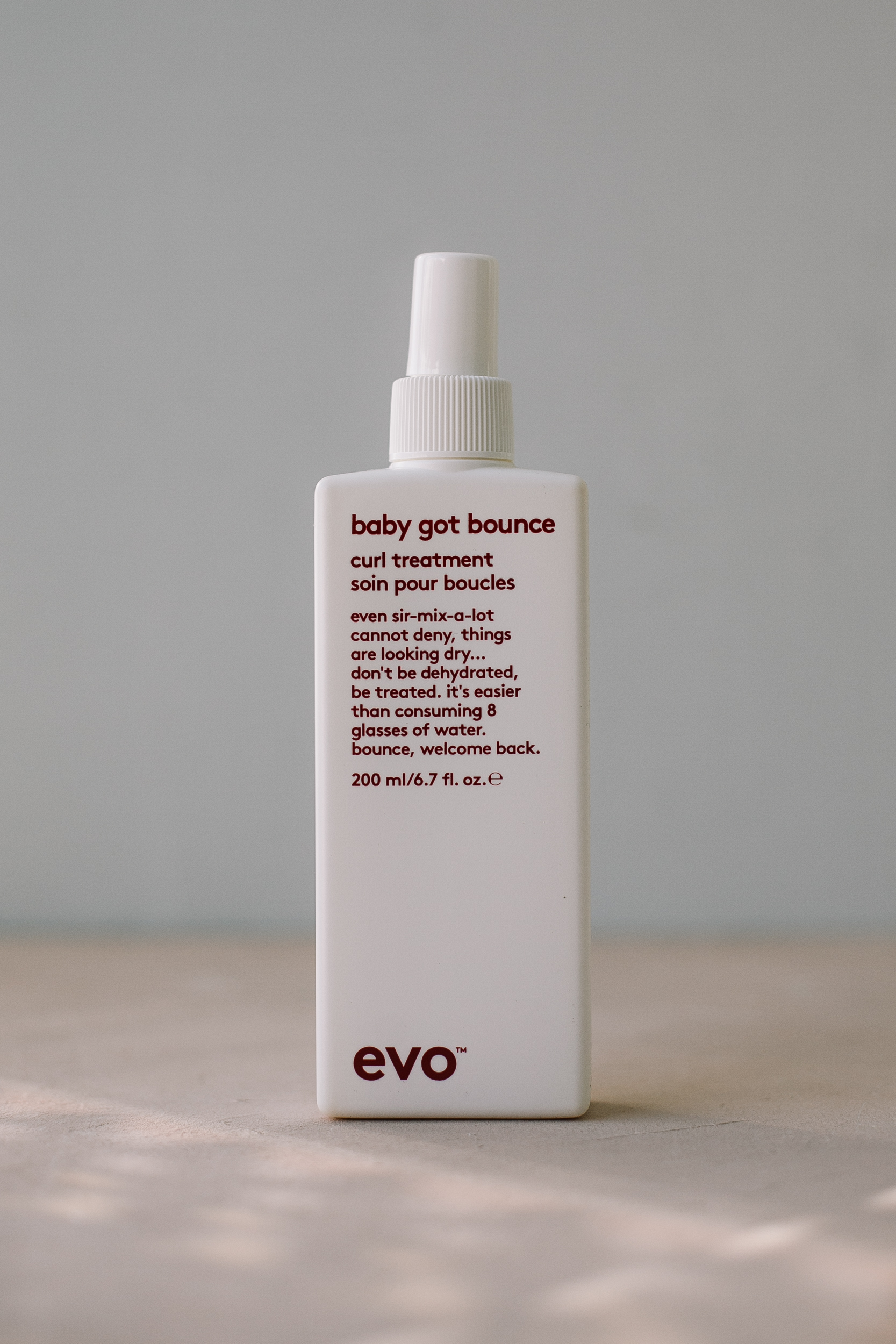 [Упругий завиток] смываемый уход для вьющихся и кудрявых волос  Evo Baby Got Bounce Treatment 200ml