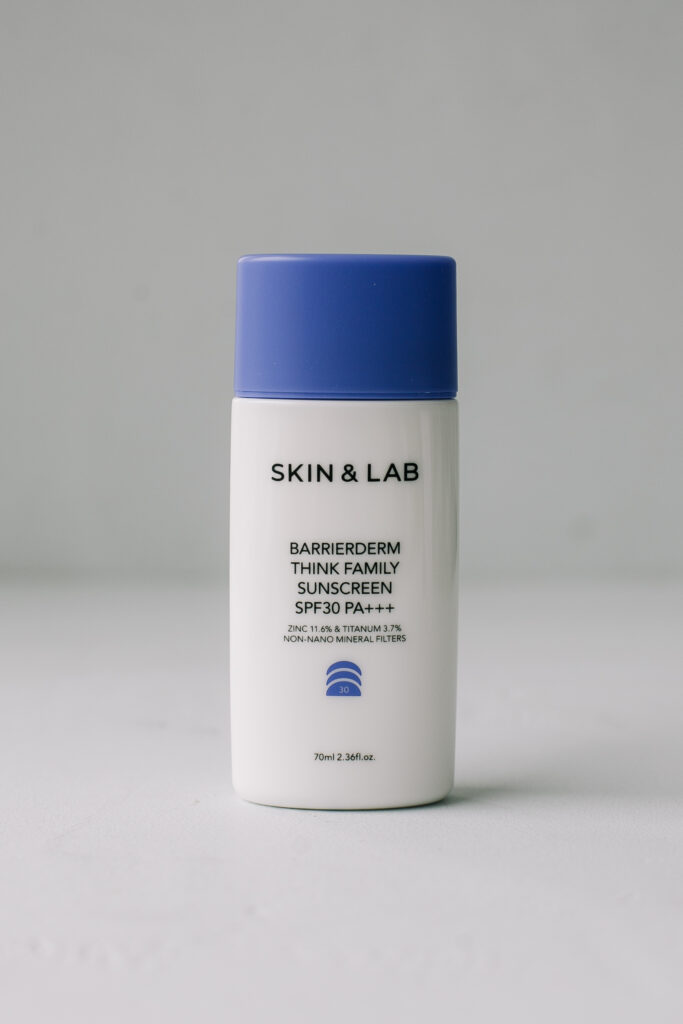 Солнцезащитный крем на физических фильтрах SKIN&LAB Barrierderm Think Family Sunscreen 70ml