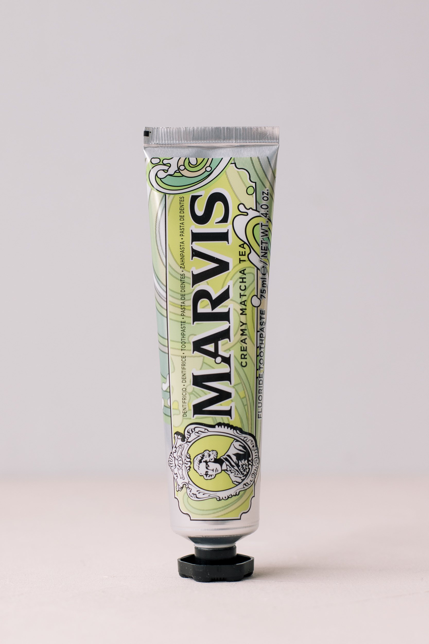 Зубная паста со вкусом матчи MARVIS Creamy Matcha Tea 75 ml - фото 1