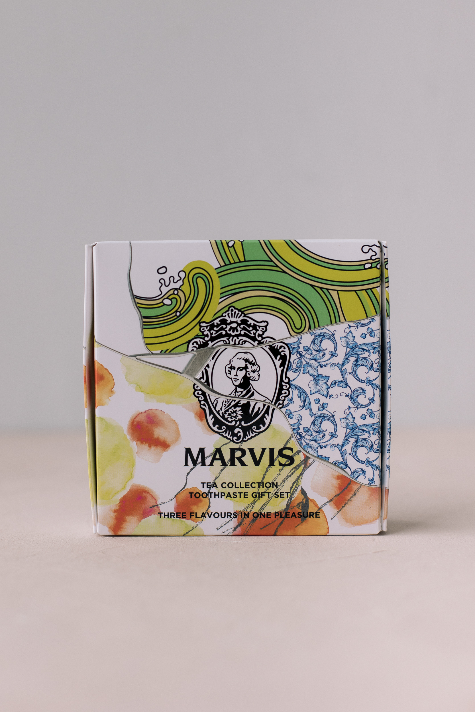 Набор из 3-х зубных паст MARVIS Tea Collection 3*25 ml - фото 1