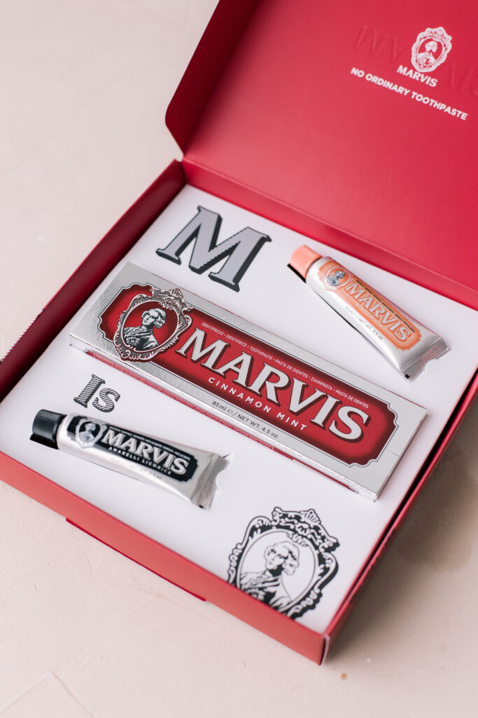 Набор из 3-х зубных паст MARVIS The Spicys Gift Set 85 ml+10 ml+10 ml