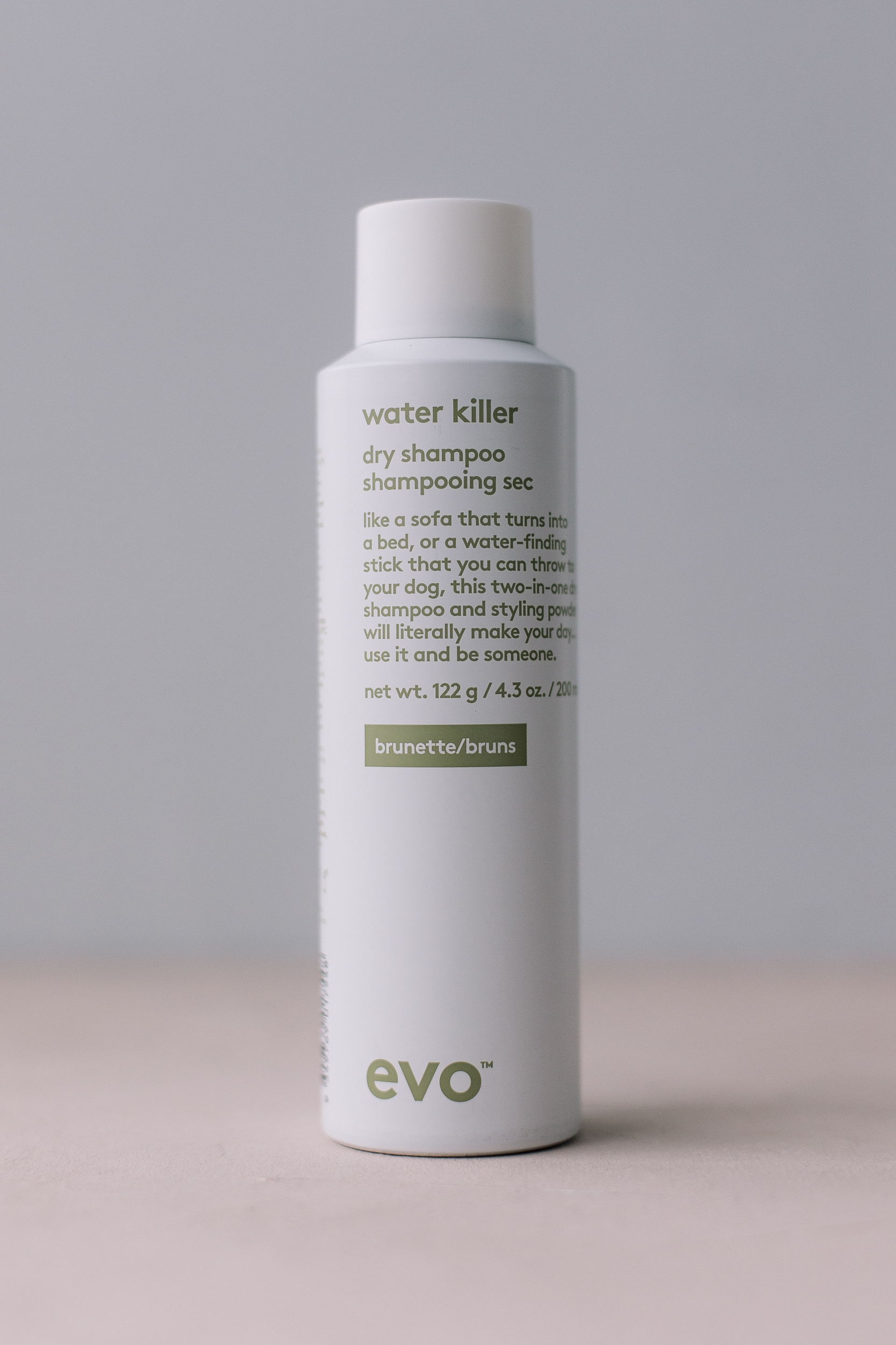 BU// Сухой шампунь-спрей полковник су[хой] брю[нет] Evo Water Killer Dry Shampoo Brunette 200ml