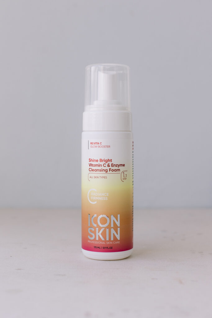 Пенка для умывания с витамином С ICON SKIN Shine Bright Vitamin C Enzyme Cleasing Foam 175ml