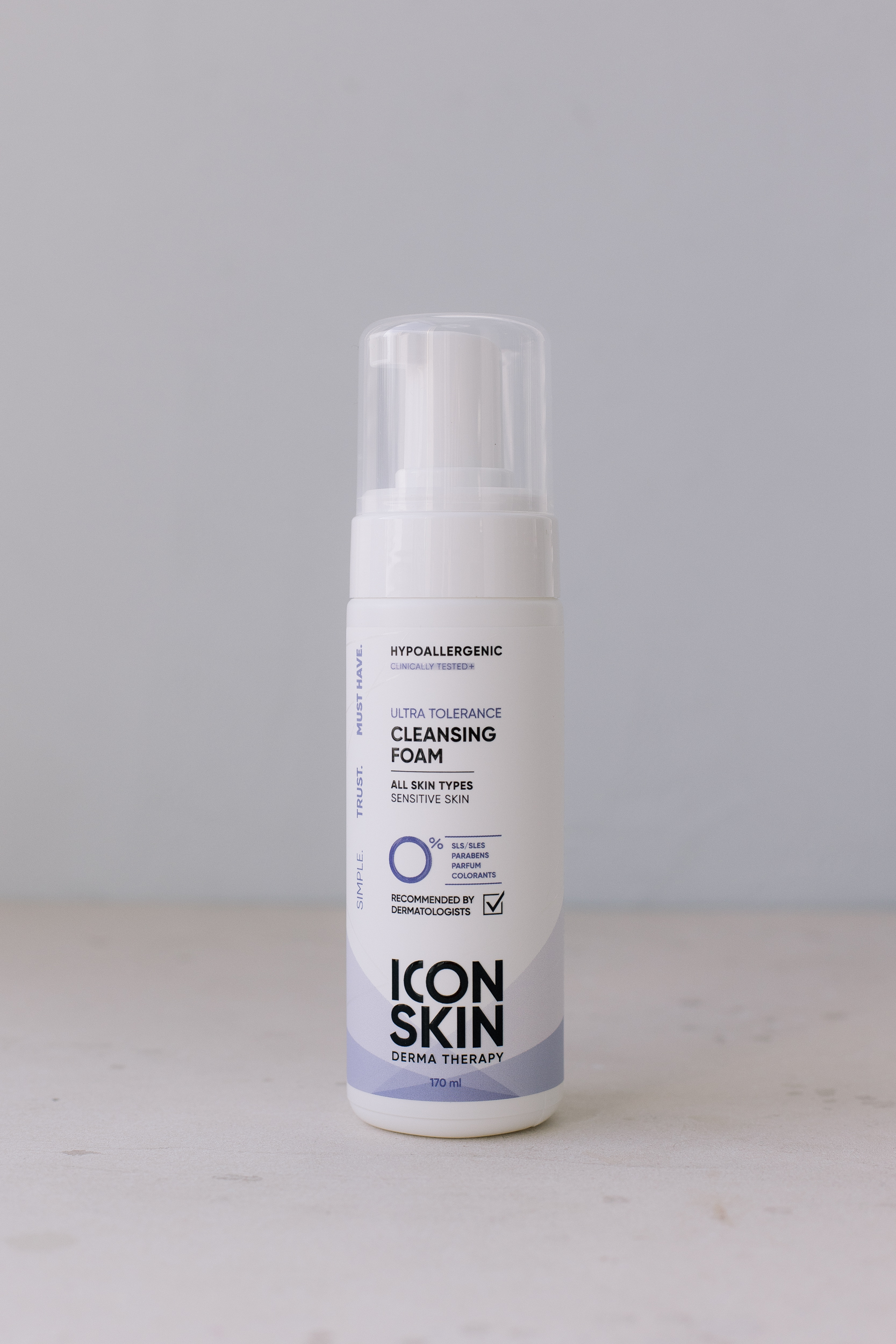 Очищающая пенка для всех типов кожи ICON SKIN Ultra Tolerance Cleansing Foam 170ml