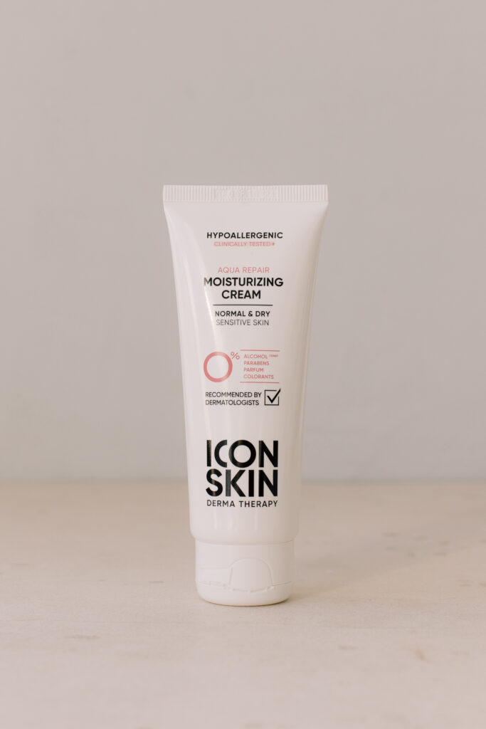 Увлажняющий гипоаллергенный крем для нормальной и сухой кожи ICON SKIN Aqua Repair Moisturizing Cream 75ml