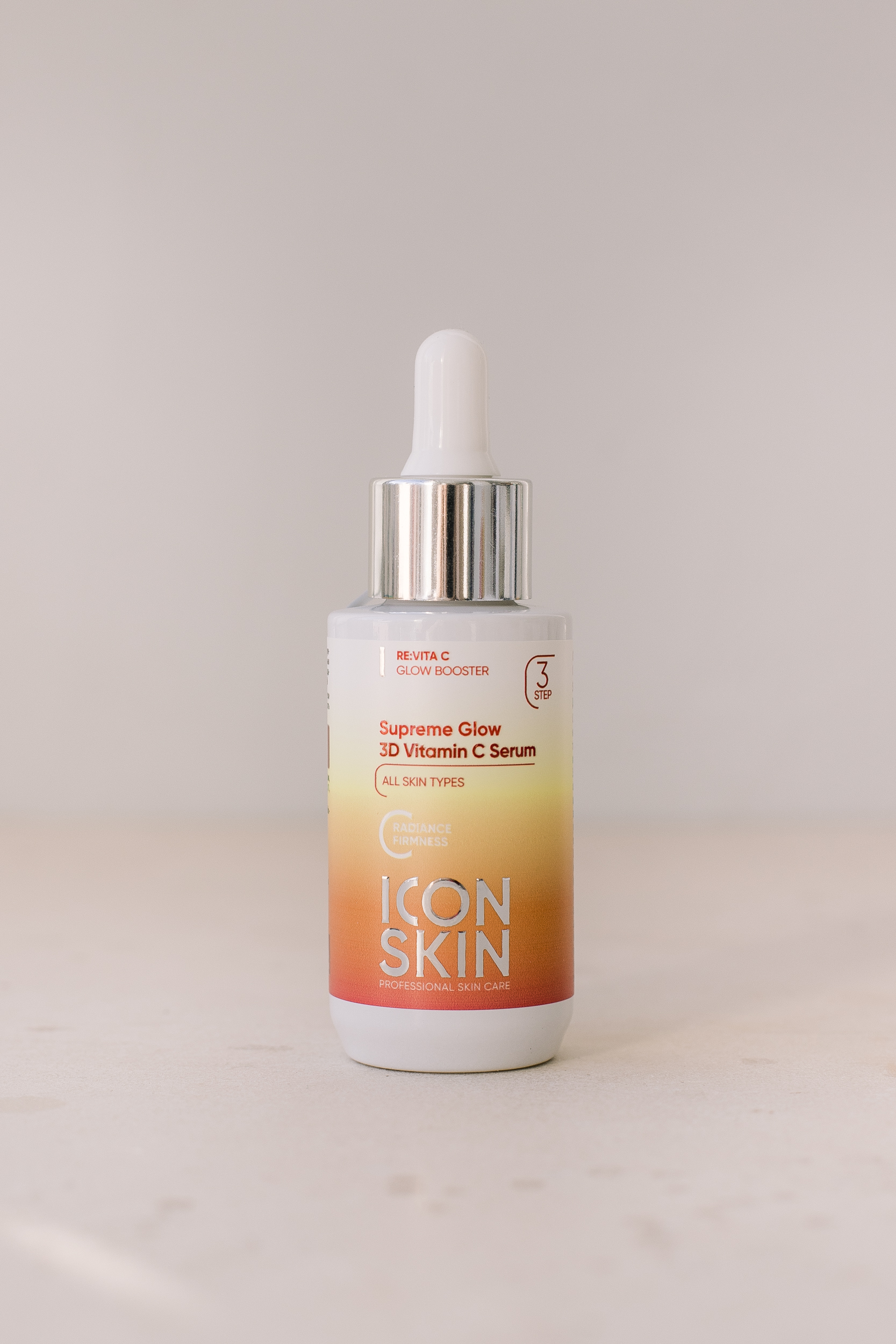 Сыворотка с витамином С ICON SKIN Supreme Glow 3D Vitamin C Serum 30ml