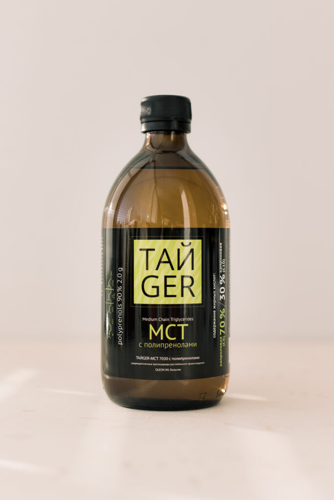 Масло МСТ ТАЙGER с полипренолами 90% 500ml