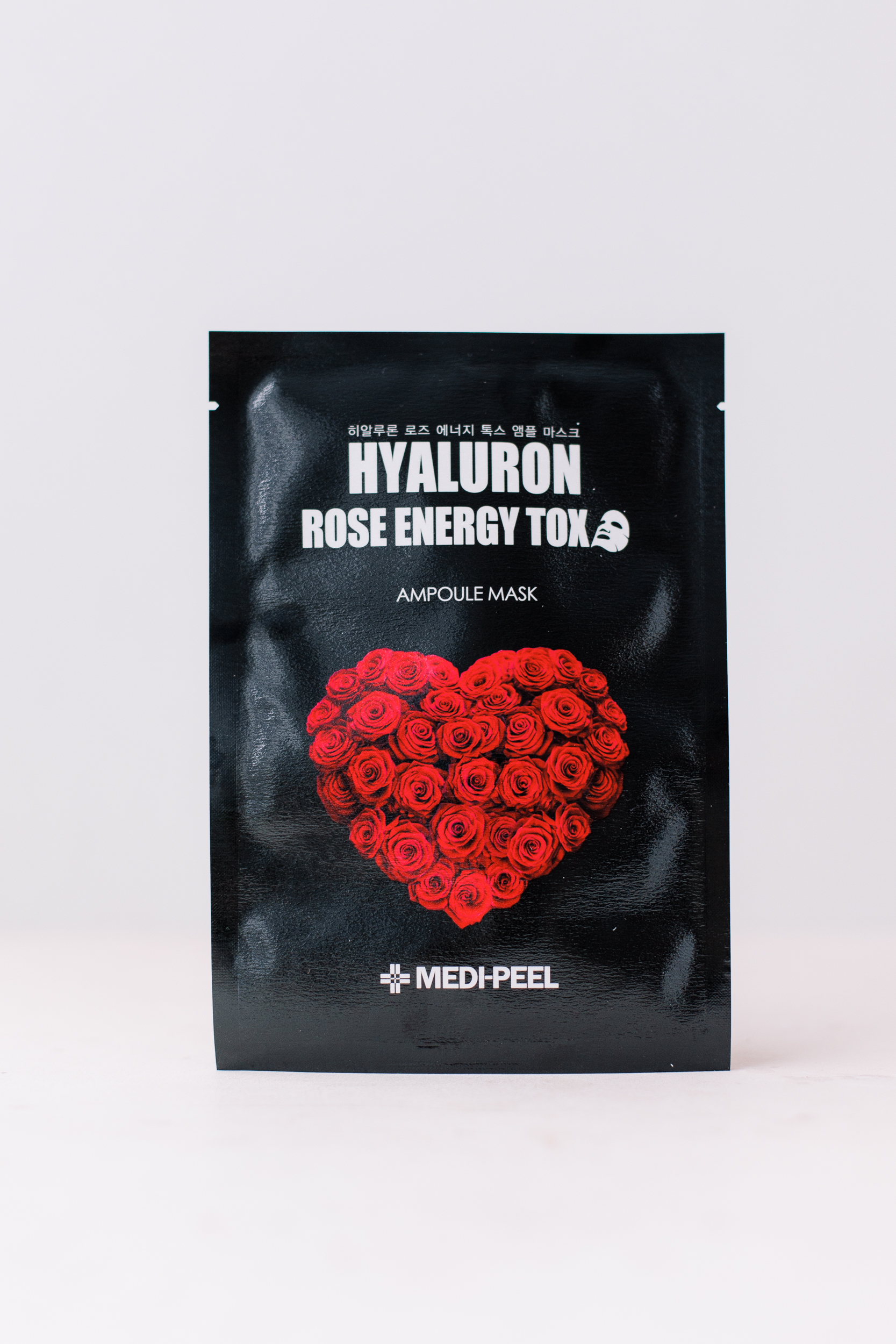 Маска детокс с экстрактом розы MEDI-PEEL Hyaluron Rose Energy Tox Ampoule Mask 30ml