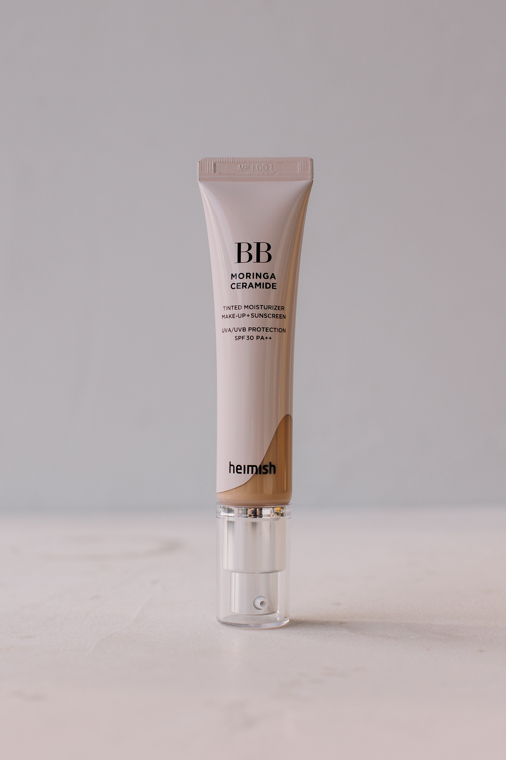 BB-крем с керамидами HEIMISH Moringa Ceramide BB Cream SPF 30 PA++23N Light Medium 30g