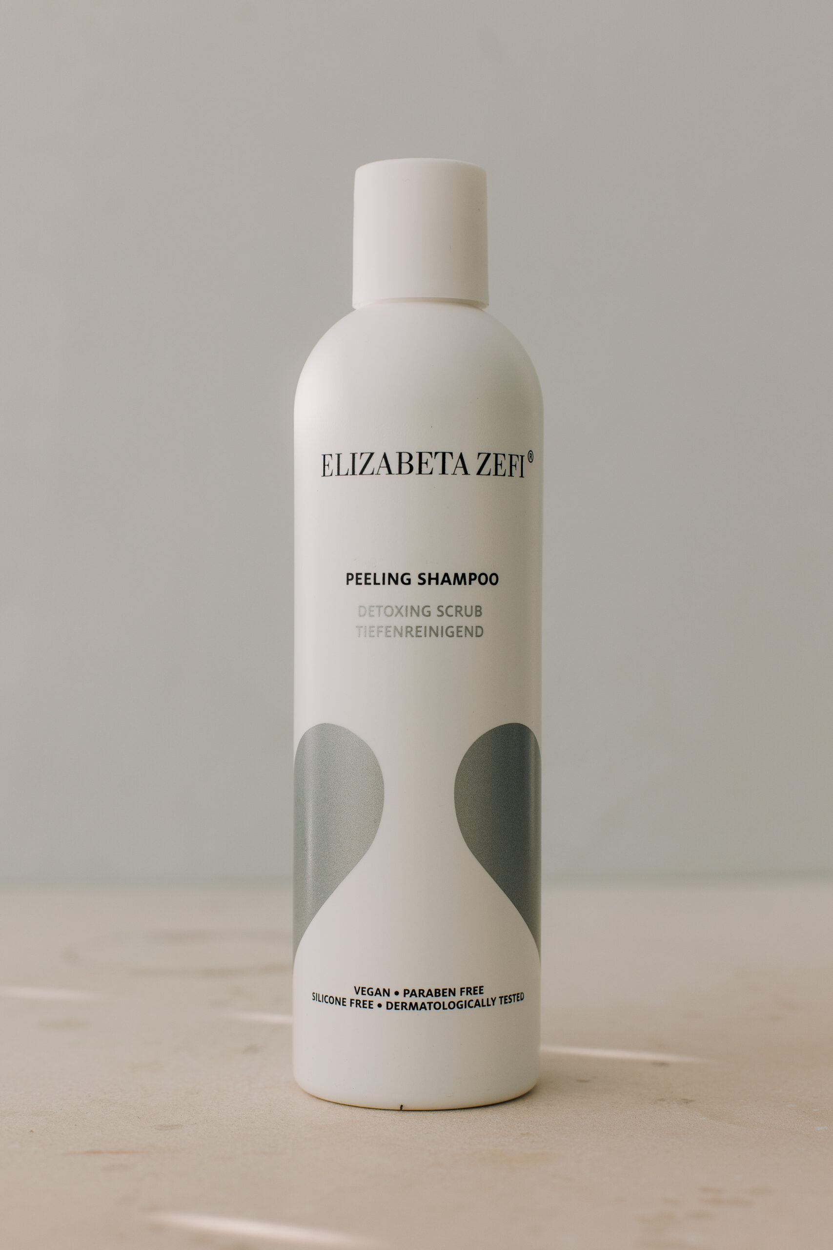 Глубоко очищающий детокс-шампунь для волос Elizabeta Zefi Peeling Shampoo 250ml