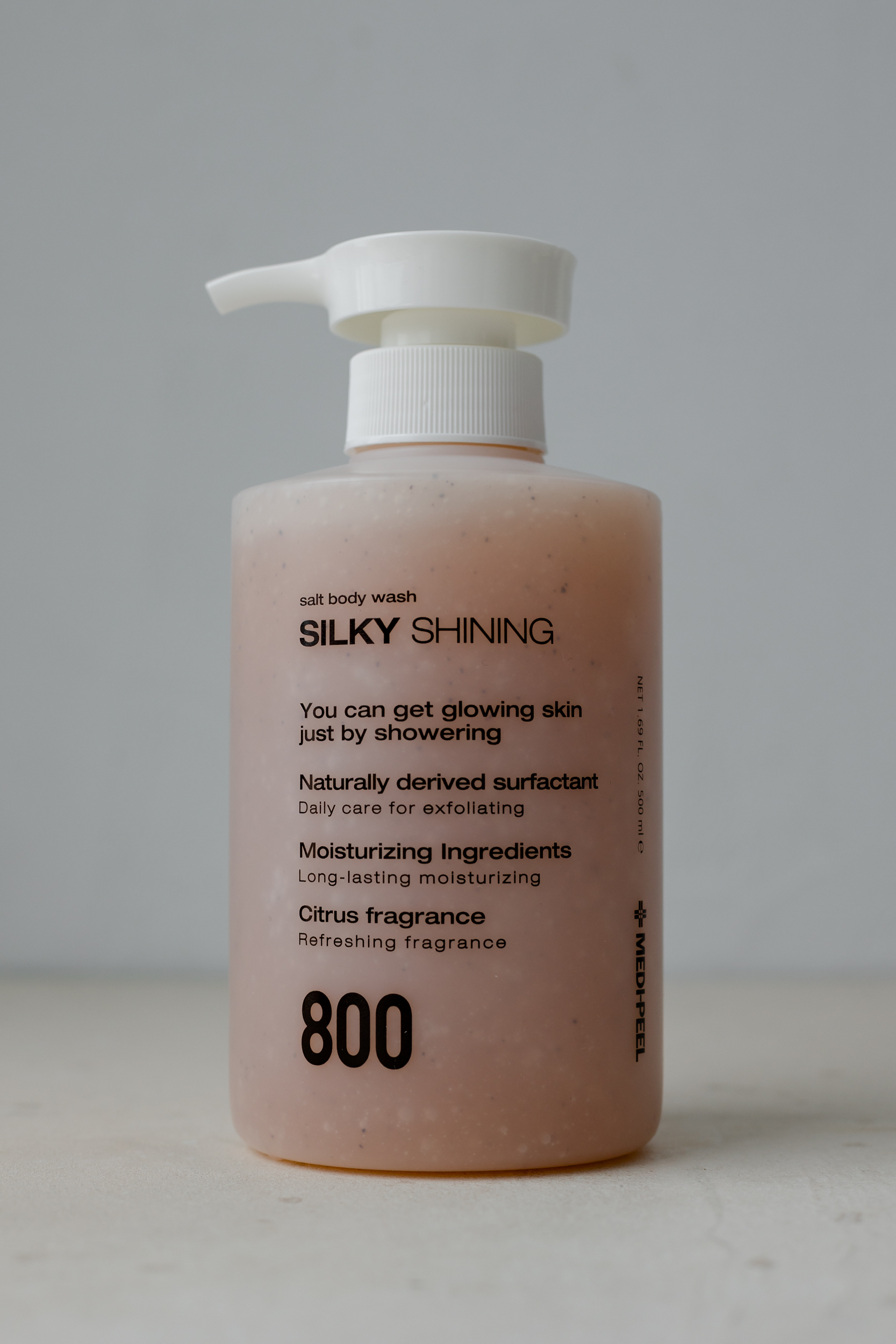 Скраб-гель для тела MEDI-PEEL Silky Shining Salt Body Wash 500ml - фото 1