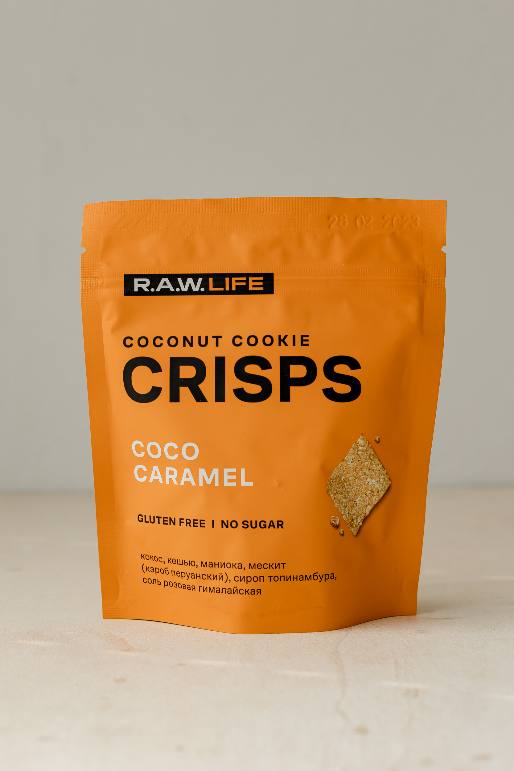 Печенье кокосовое R.A.W. Life Crisps  