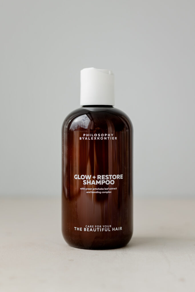 Бондинг шампунь для блеска и реконструкции Philosophy By Alex Kontier Glow+Restore Shampoo 250ml