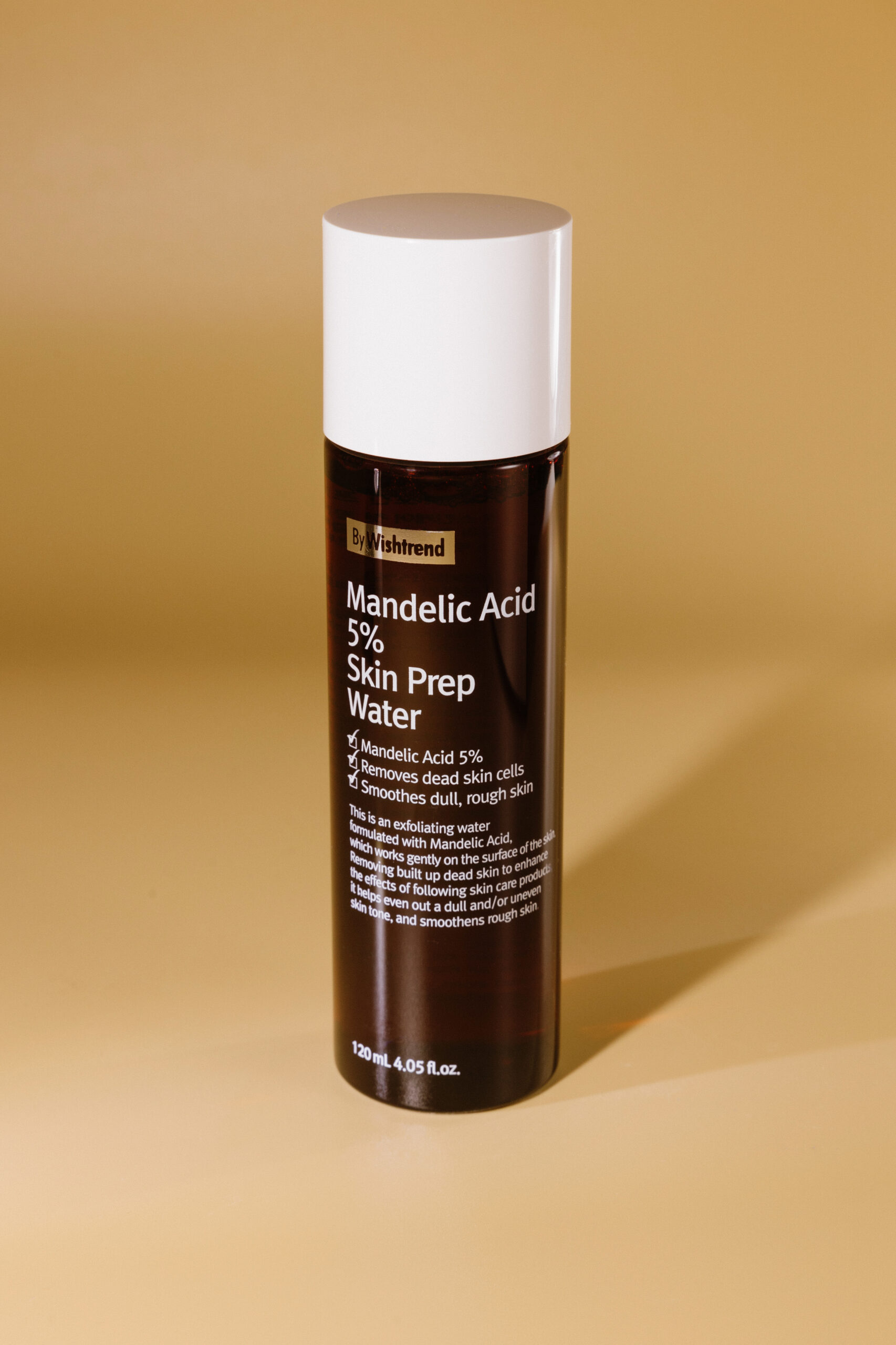 Миндальный пилинг-тонер для эффекта светящейся кожи BY WISHTREND Mandelic Acid 5 Skin Prep Water 120ml 2366₽