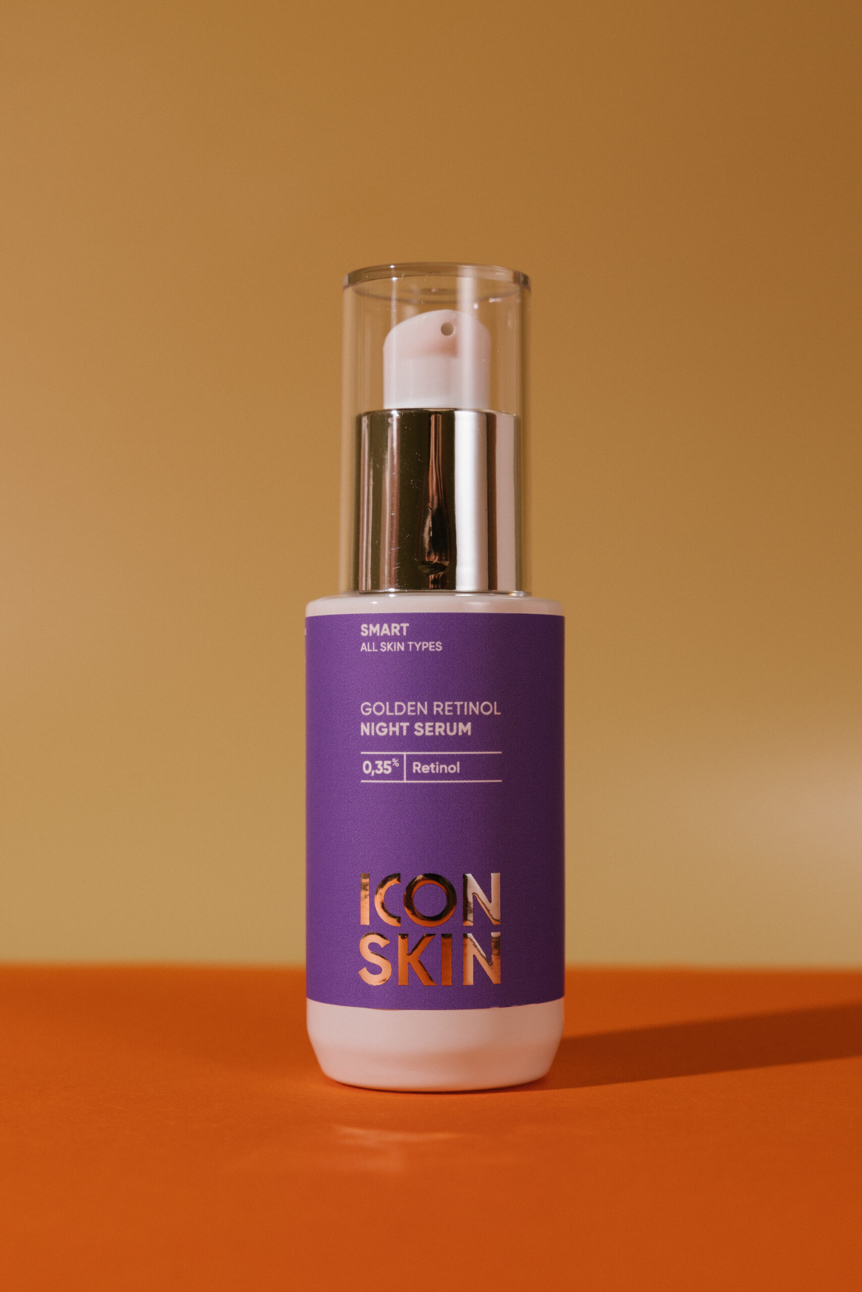 

Ночная сыворотка с ретинолом 0,35% ICON SKIN Golden Retinol Night Serum 30ml