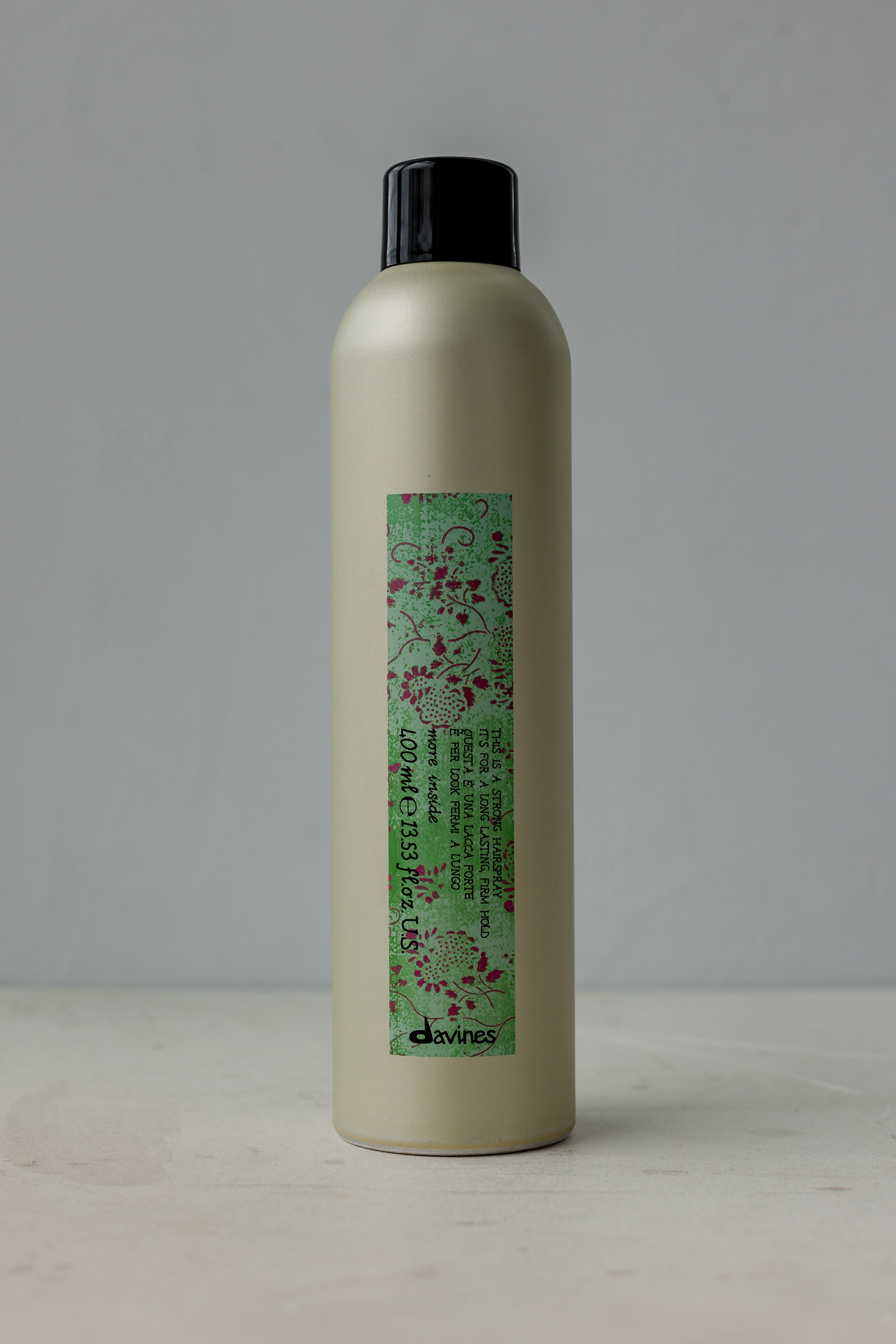 

Лак сильной фиксации для длительной стойкой укладки DAVINES More Inside Strong Hold Hairspray 400ml