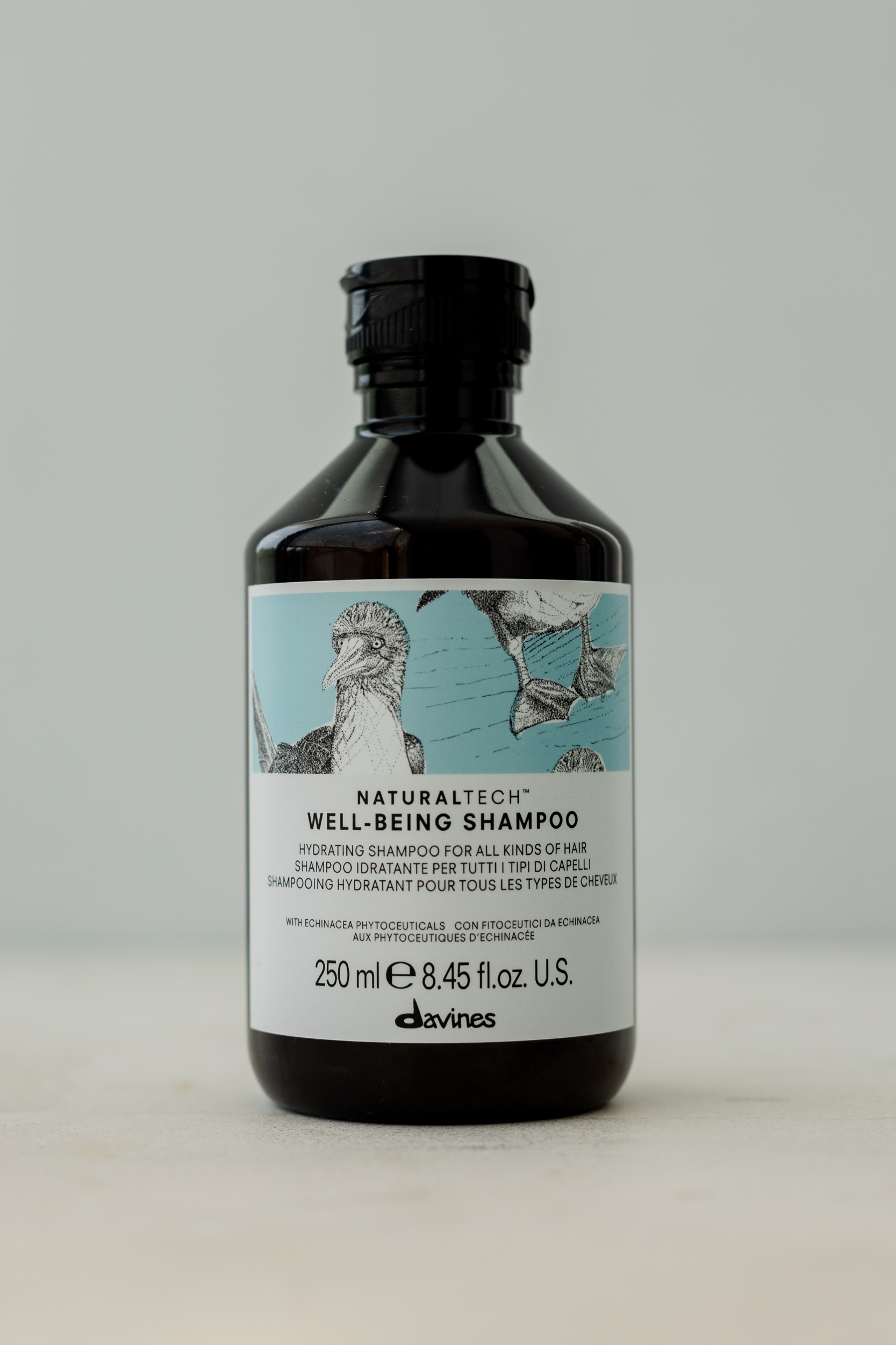 Шампунь для здоровья волос DAVINES Natural Tech Well Being Shampoo 250ml