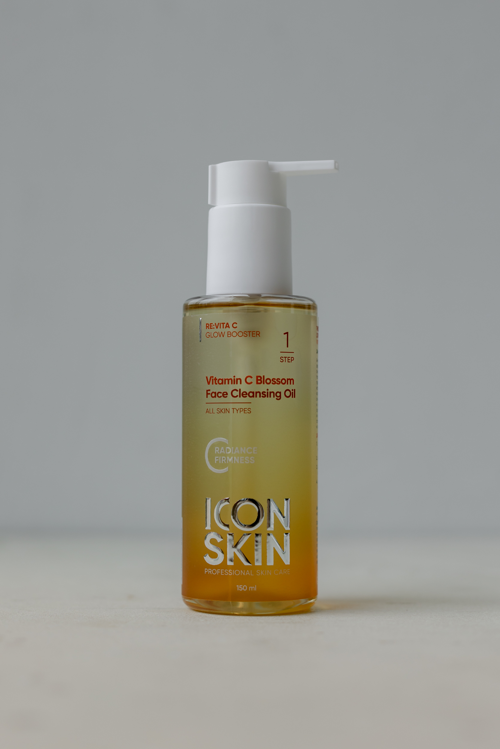 Гидрофильное масло для умывания ICON SKIN Vitamin C Blossom Face Cleansing Oil 150ml - фото 1