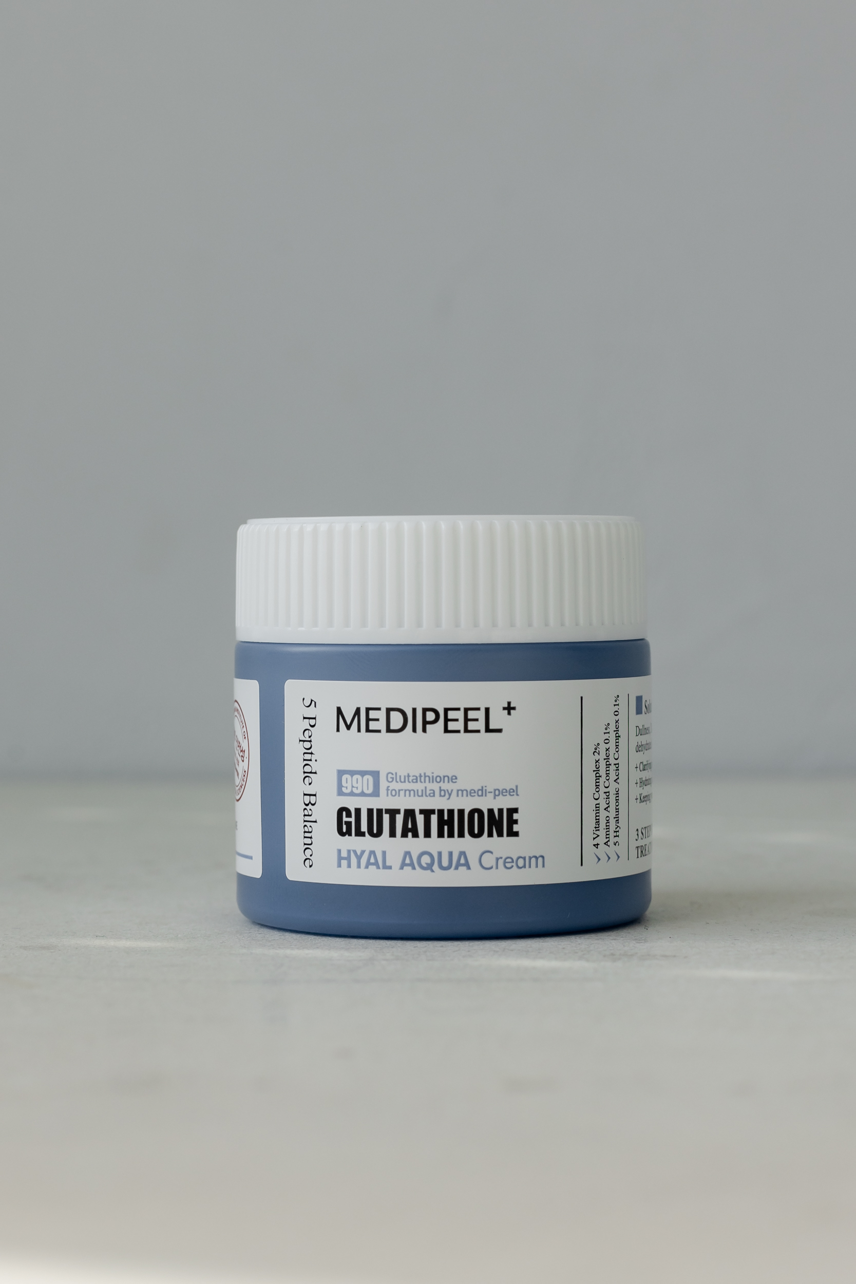Глубокоувлажняющий гель-крем с эффектом сияния MEDI-PEEL Glutathione Hyal Aqua Cream 50g - фото 1