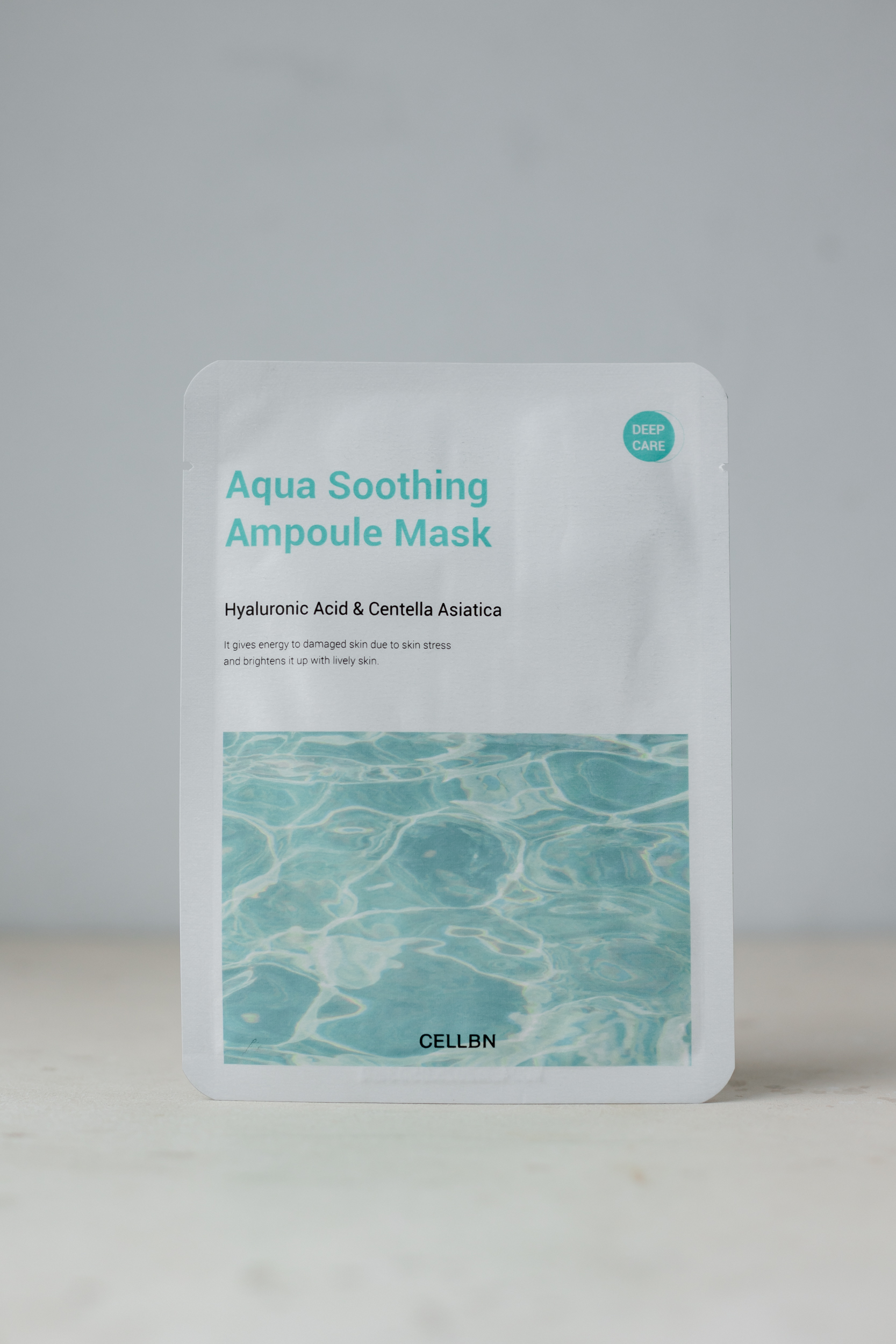 Тканевая маска с центелой и гиалуроновой кислотой CELLBN Soothing Ampoule Mask 20ml