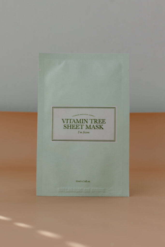 Витаминная тканевая маска с ниацинамидом и витамином С I’m from Vitamin Tree Sheet Mask 22ml