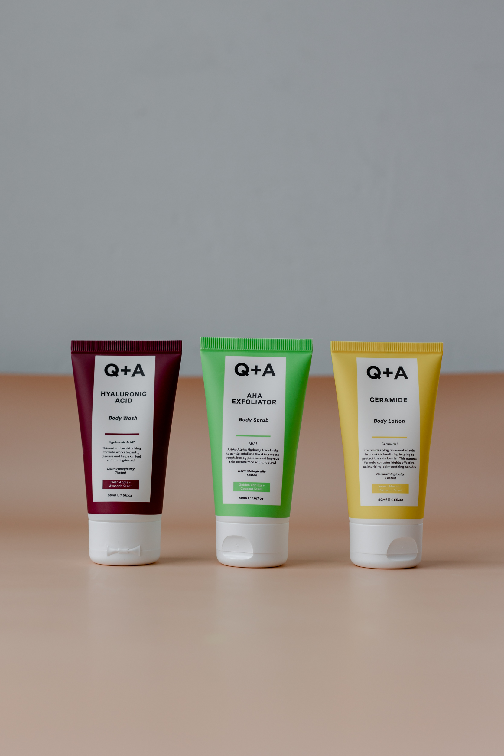 Набор миниатюр для ухода за телом QA Travel Trio 50ml 50ml 50ml 1900₽