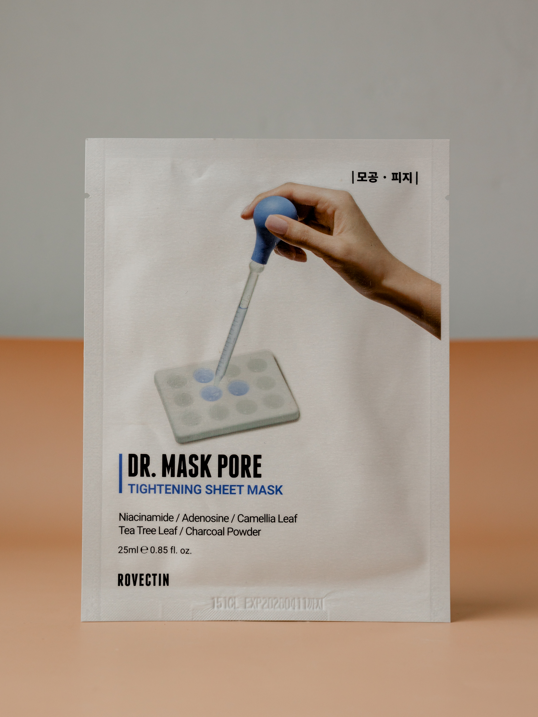 Тканевая маска, сужающая поры ROVECTIN Skin Essentials Dr. Mask Pore Tightening Sheet Mask 25ml