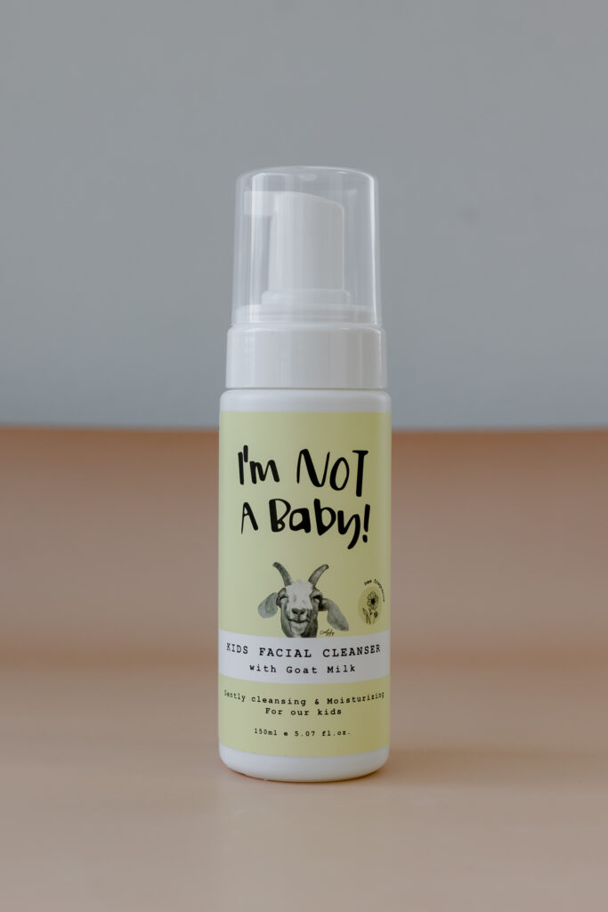 Детское очищающее средство для лица I’m Not A Baby Kids Facial Cleanser 150ml