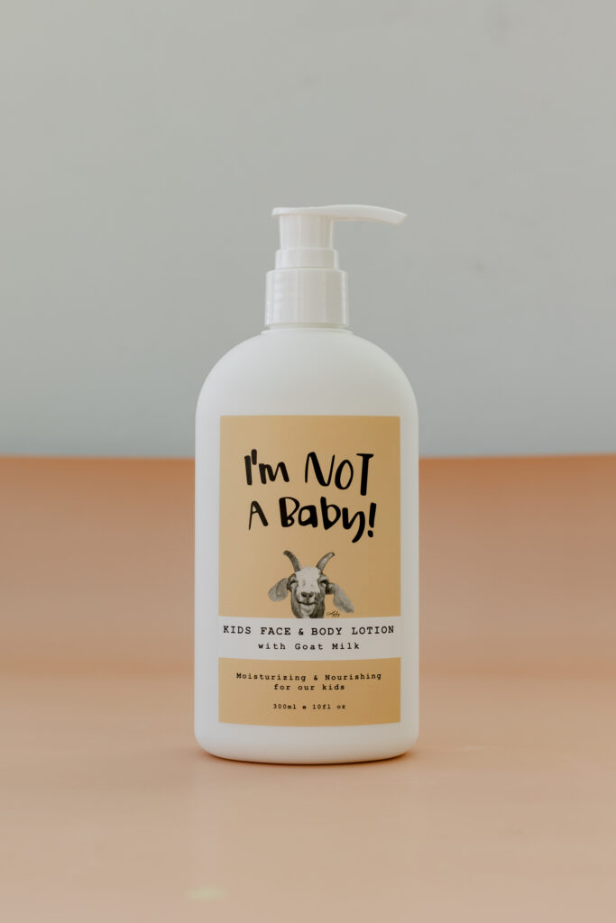 Детский лосьон для лица и тела I’m Not A Baby Kids Facial & Body Lotion 300ml