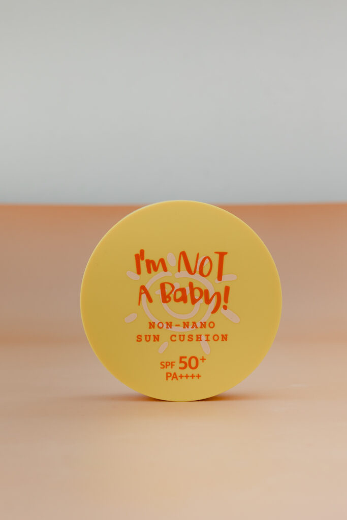 Детский солнцезащитный кушон I’m Not A Baby Non-Nano Sun Cushion SPF50+ PA ++++ 25g