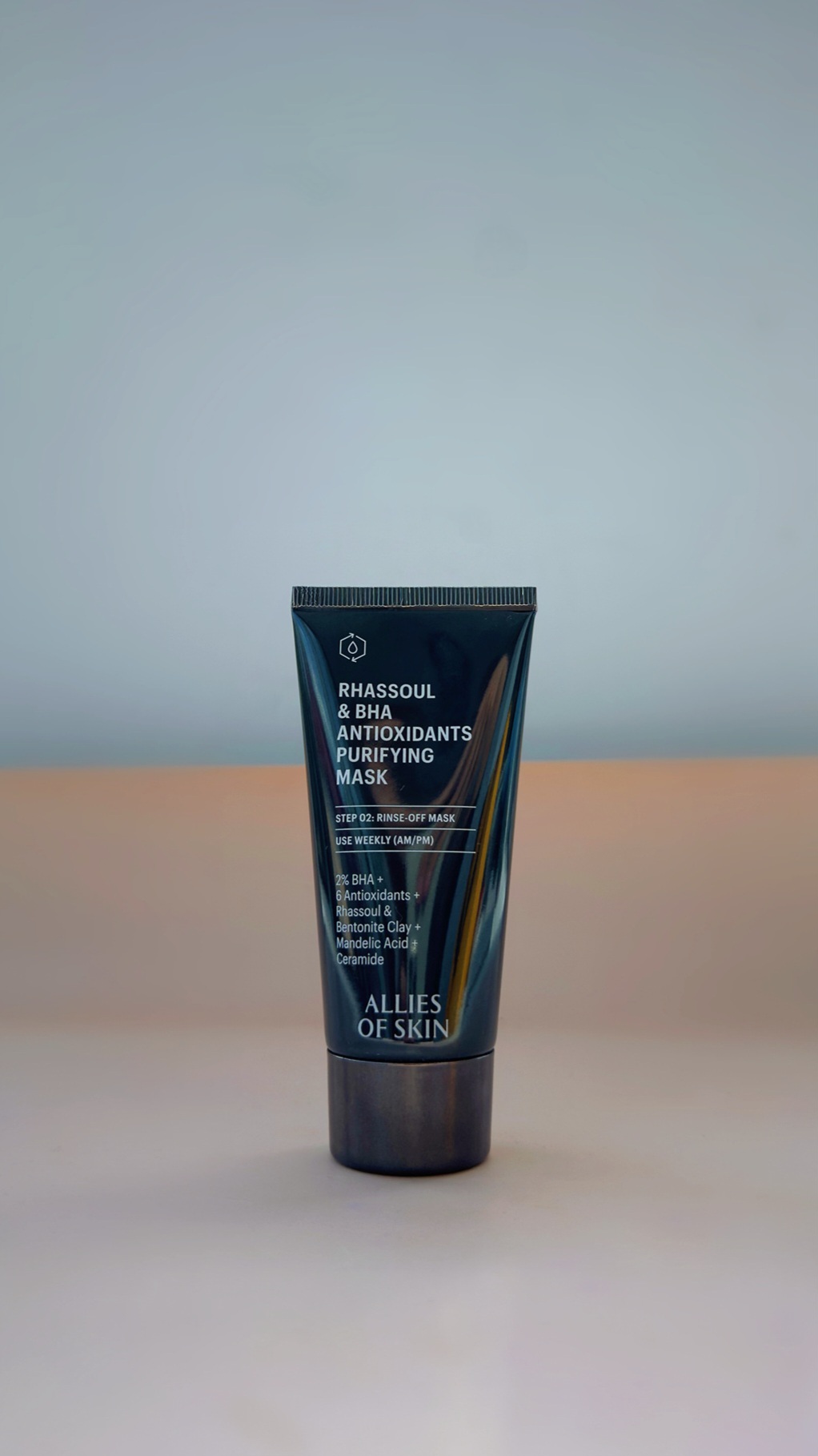 Очищающая антиоксидантная маска с глиной гассул и салициловой кислотой ALLIES OF SKIN Rhassoul & Bha Antioxidants Purifying Mask 50ml