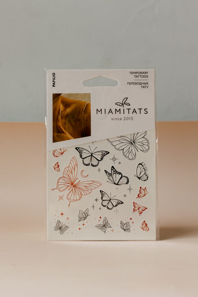 MIAMITATS Переводные тату Papilio (middle)