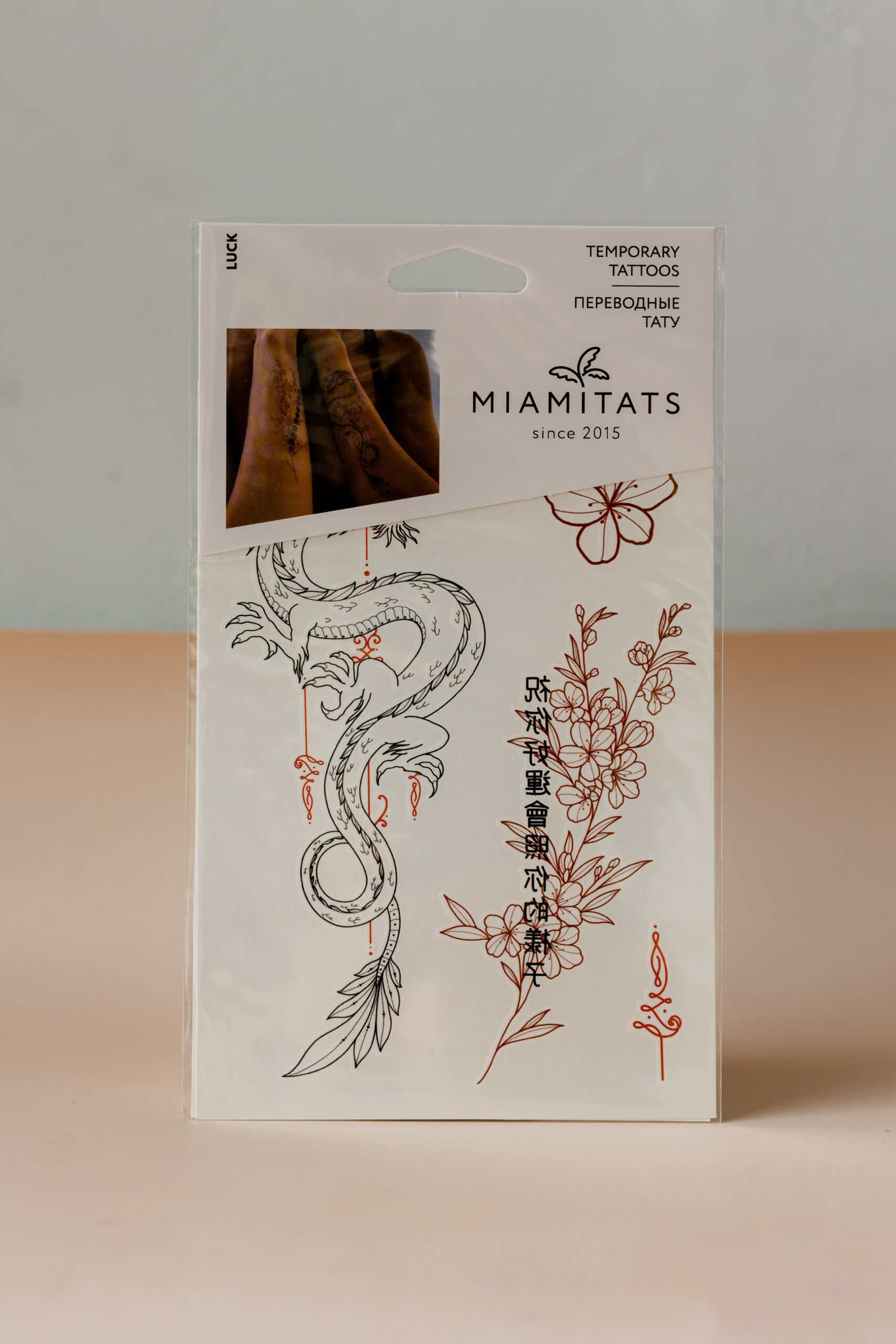

Переводные тату MIAMITATS Luck (middle)