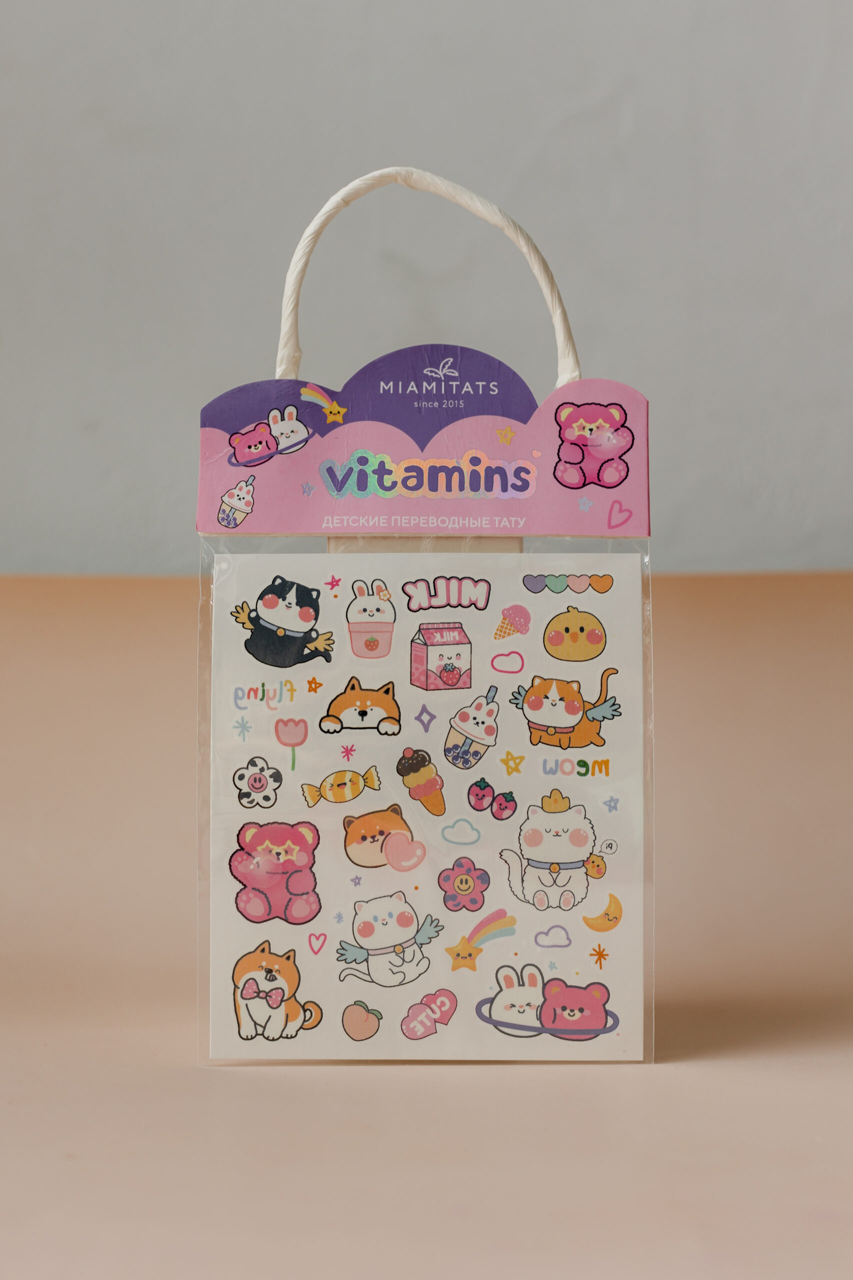 

Переводные тату MIAMITATS KIDS Vitamins